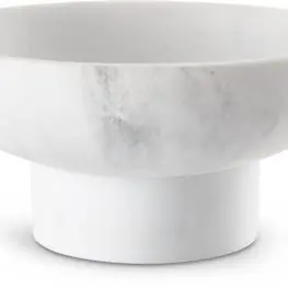 JYSK Bol decorativ BERGHEM Ø12x6cm aspect marmură