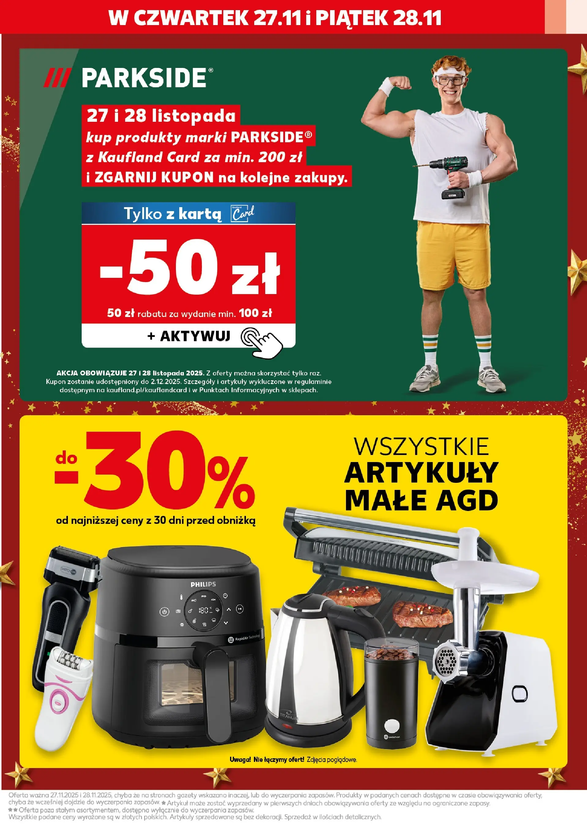 Kaufland gazetka (27.11.2025) od jutra ✳️ BLACK FRIDAY | Strona: 3 | Produkty: Karta