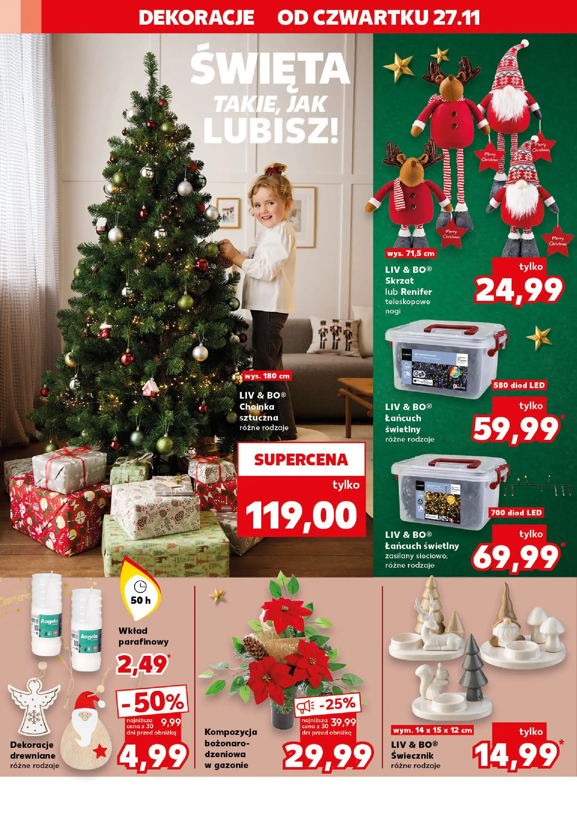 Kaufland gazetka (27.11.2025) od jutra ✳️ BLACK FRIDAY | Strona: 10 | Produkty: Choinka