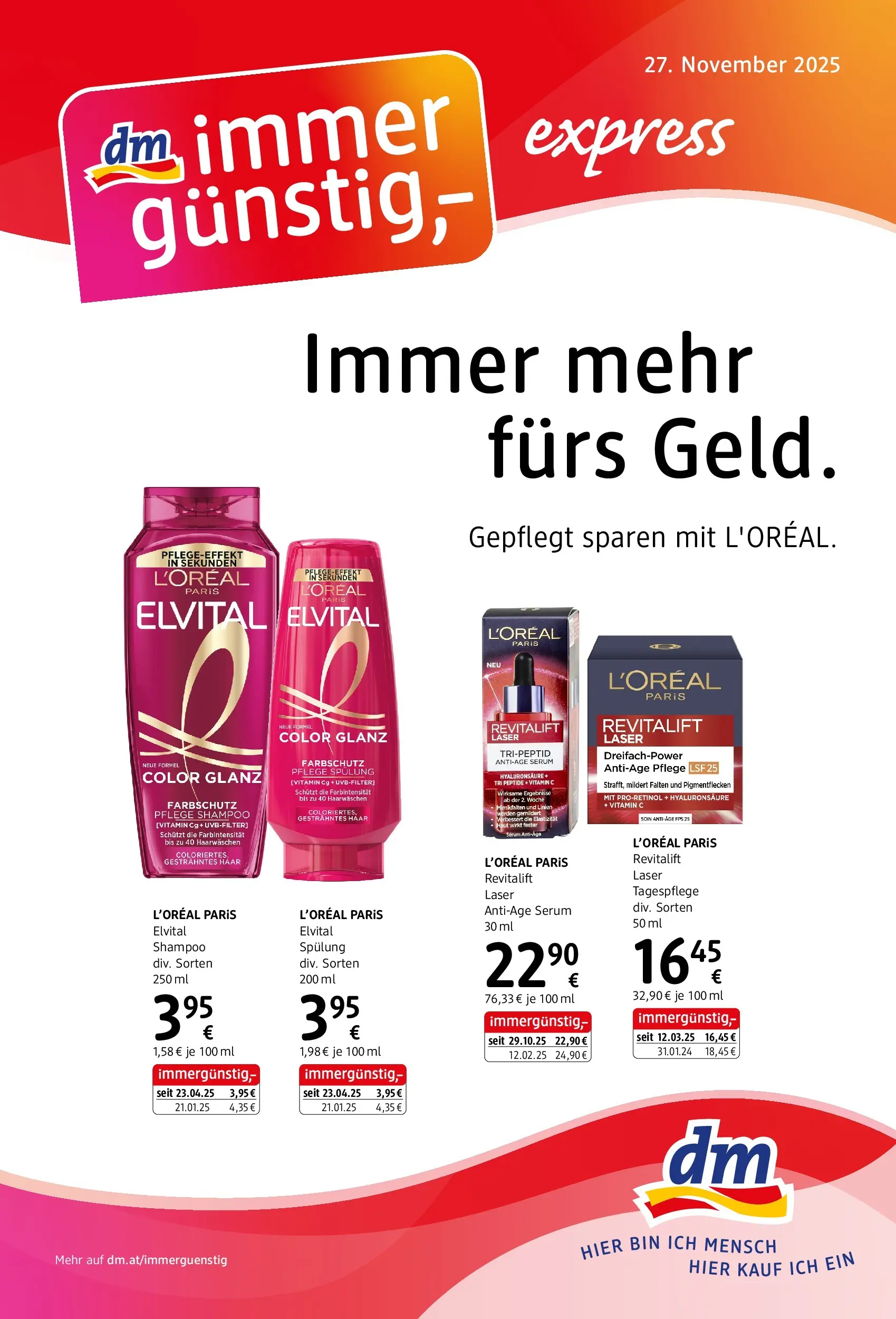 dm drogerie markt - dm: Journal Express von 26.11.2025 - Aktuelle Angebote | Seite: 1