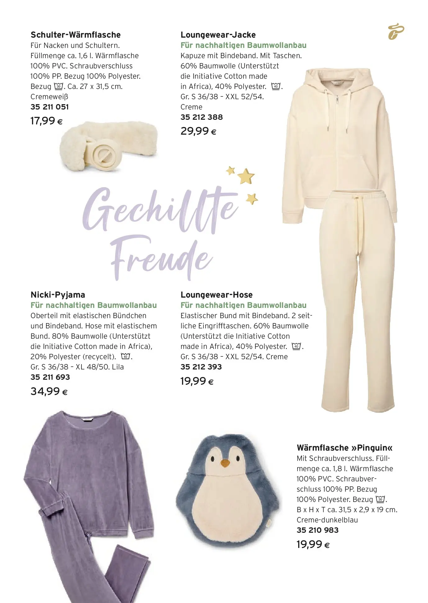 Tchibo Eduscho - Tchibo: Wohlfühl-Highlights & Co. von 03.12.2025 - Aktuelle Angebote | Seite: 3 | Produkte: Hose, Creme