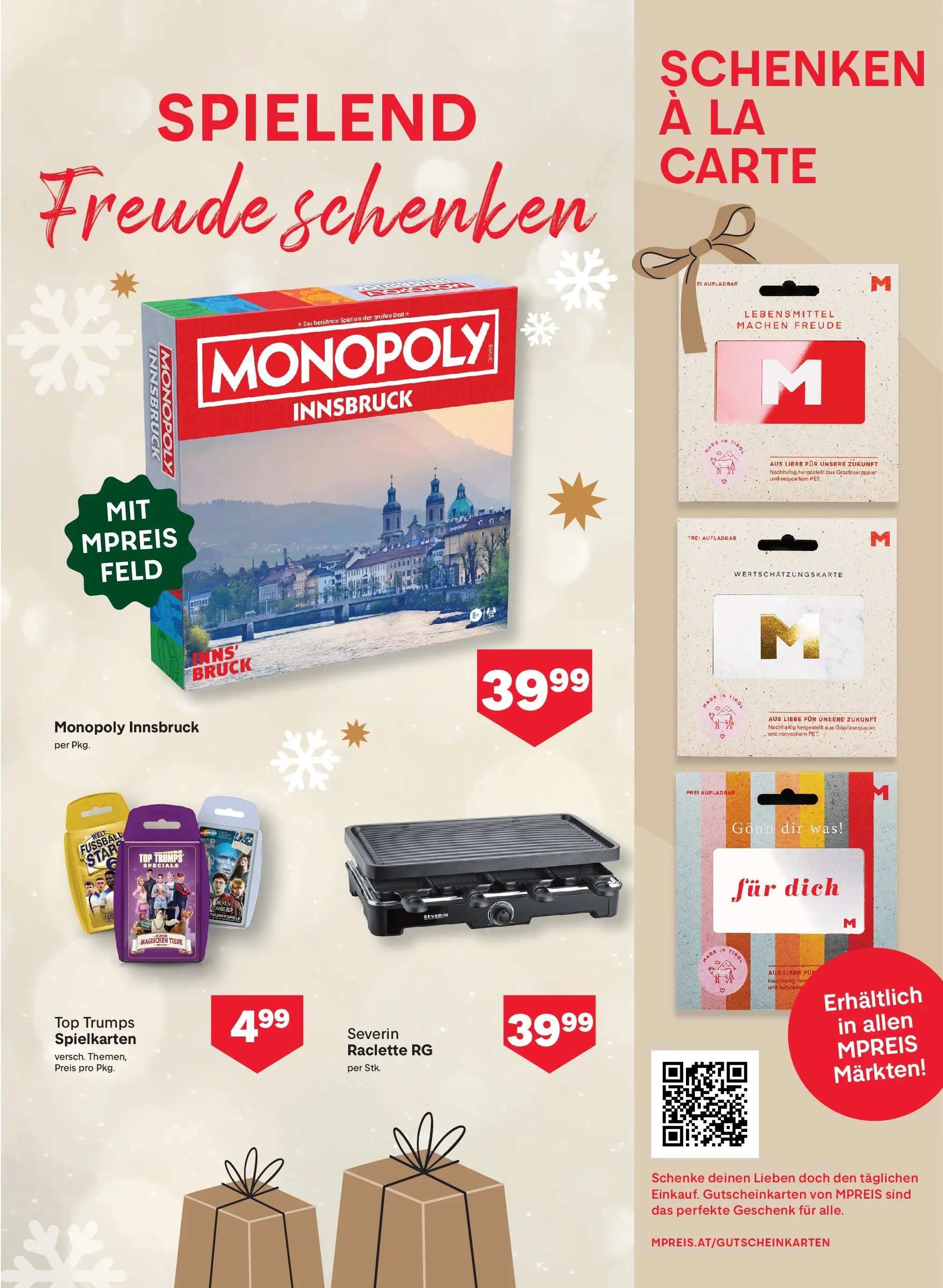 MPREIS Pfunds von 04.12.2025 - Aktuelle Angebote | Seite: 7 | Produkte: Libacomb, Spiel