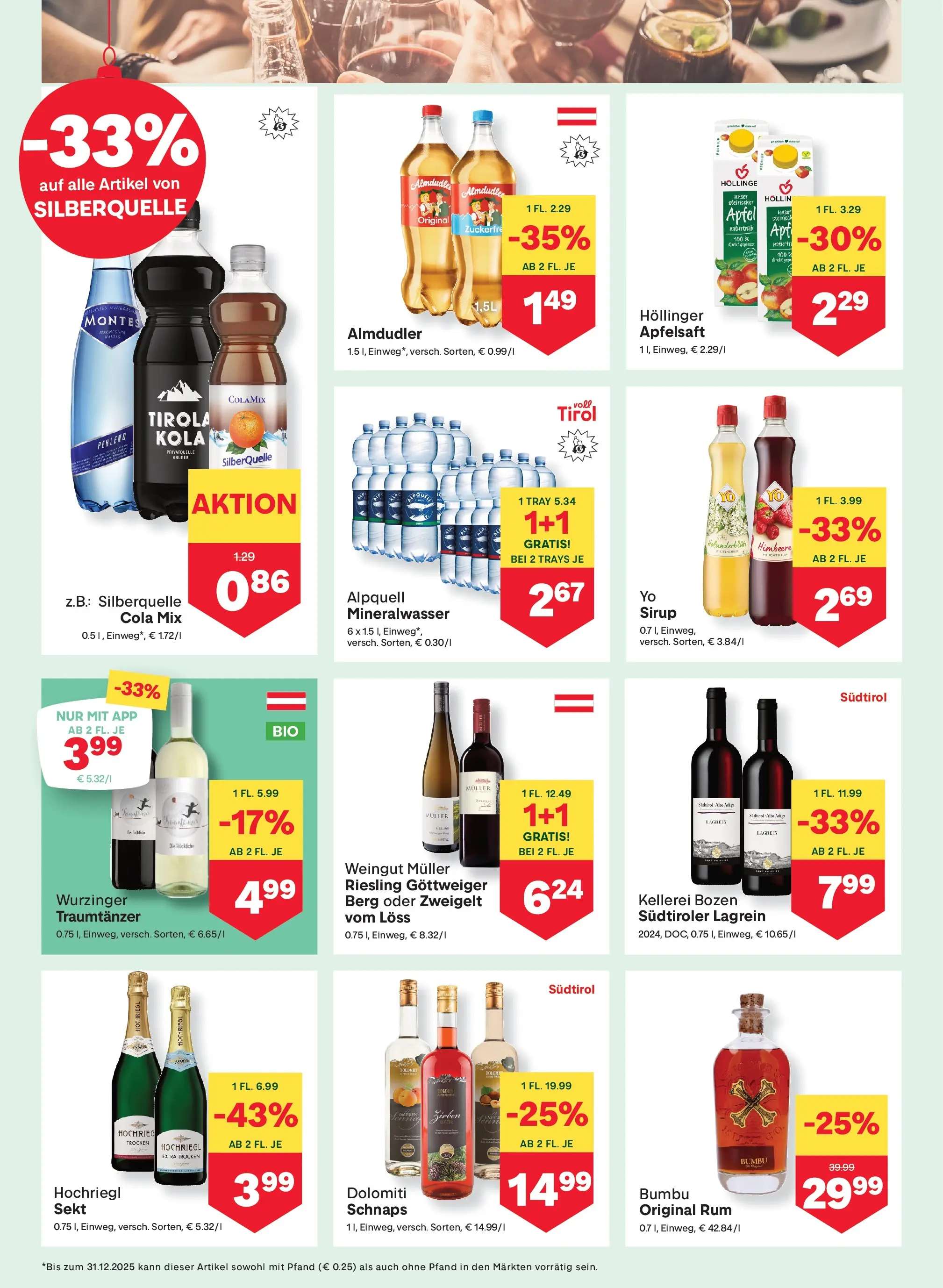 MPREIS Pfunds von 04.12.2025 - Aktuelle Angebote | Seite: 10 | Produkte: Himbeere, Planche de surf, Äpfel