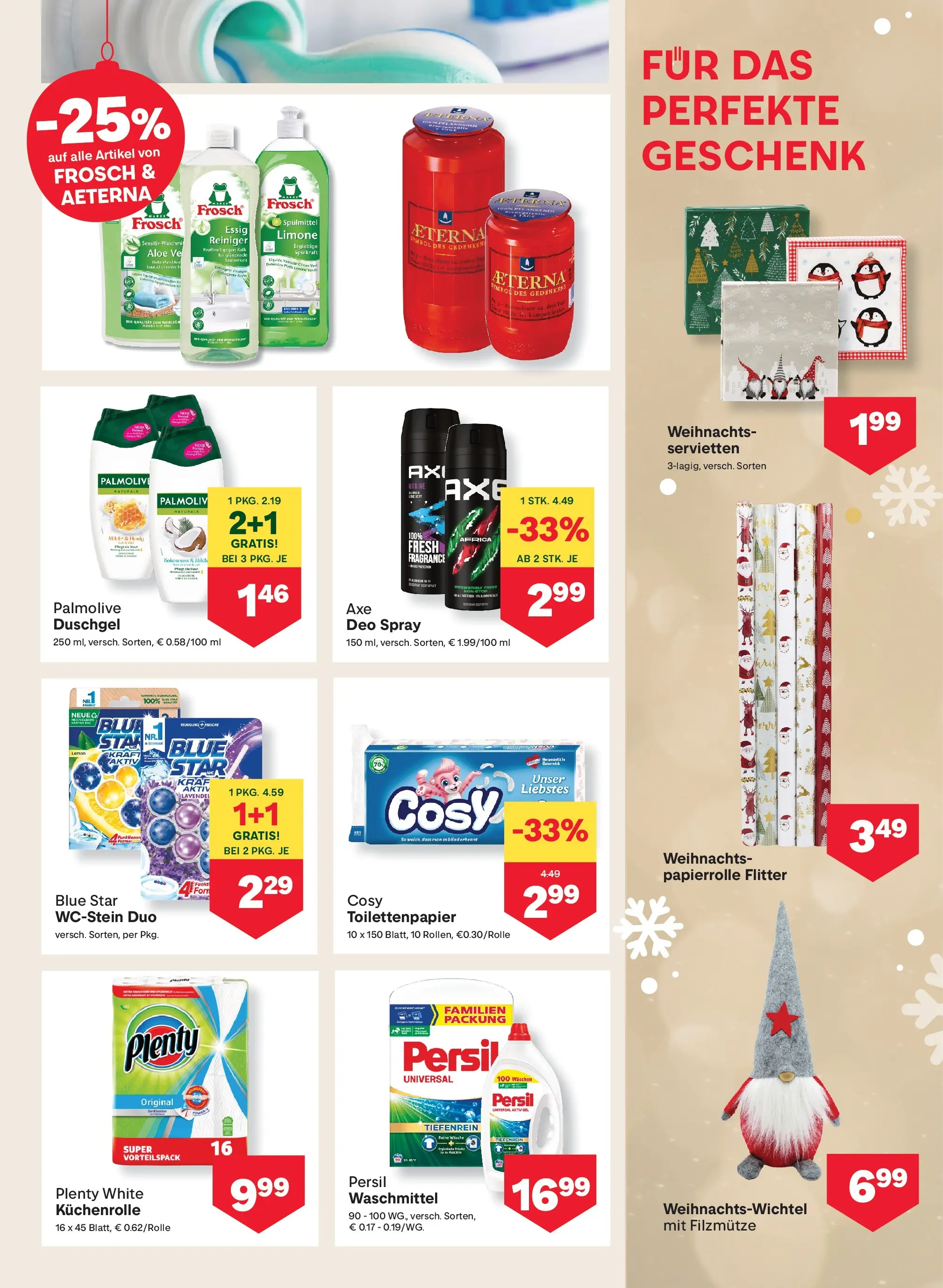 MPREIS Pfunds von 04.12.2025 - Aktuelle Angebote | Seite: 11 | Produkte: Milch, Duschgel, Waschmittel