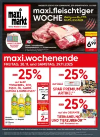 Maximarkt: Flugblatt