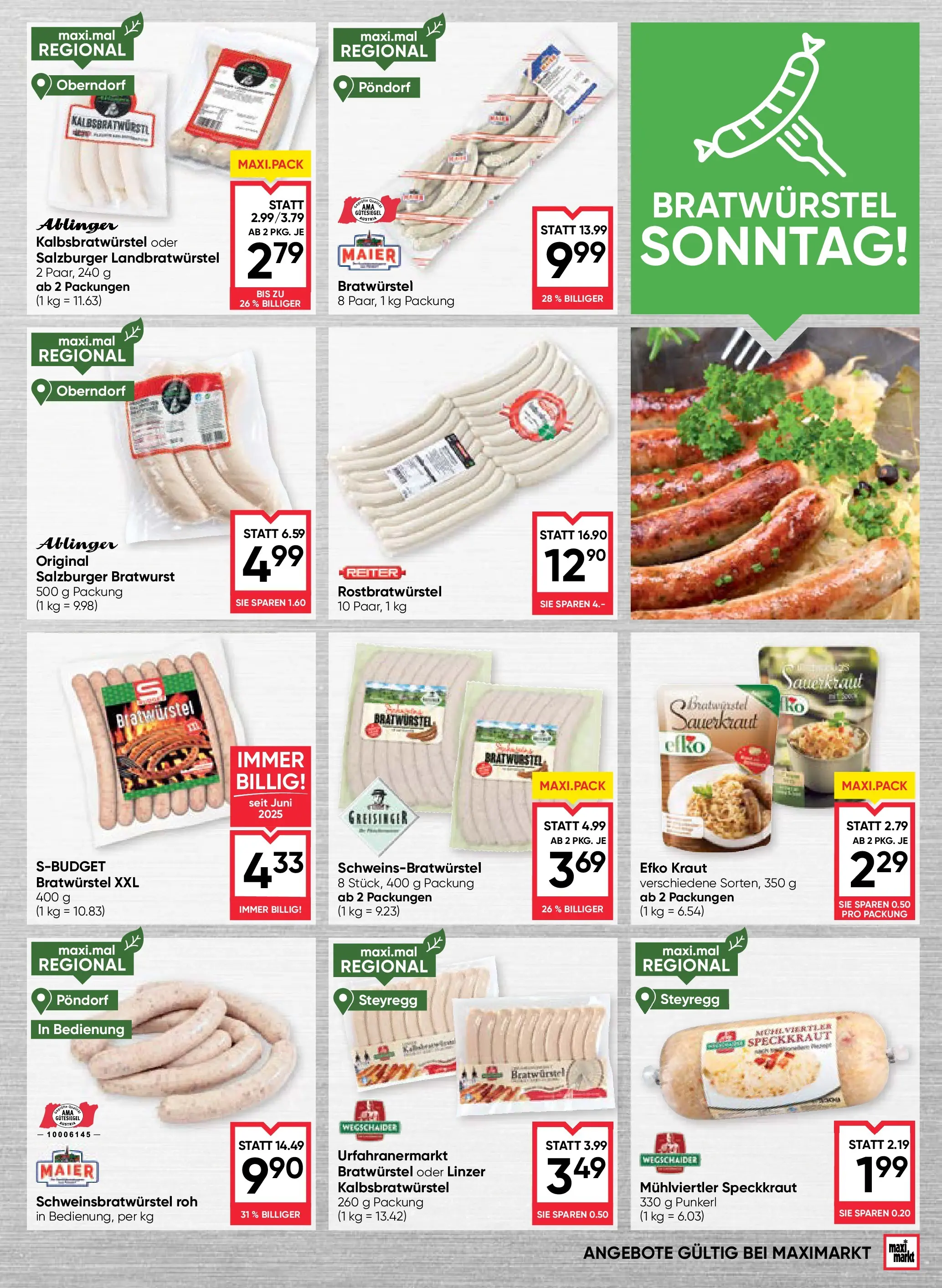 Maximarkt Vöcklabruck, Wels von 27.11.2025 - Aktuelle Angebote | Seite: 5 | Produkte: Kraut