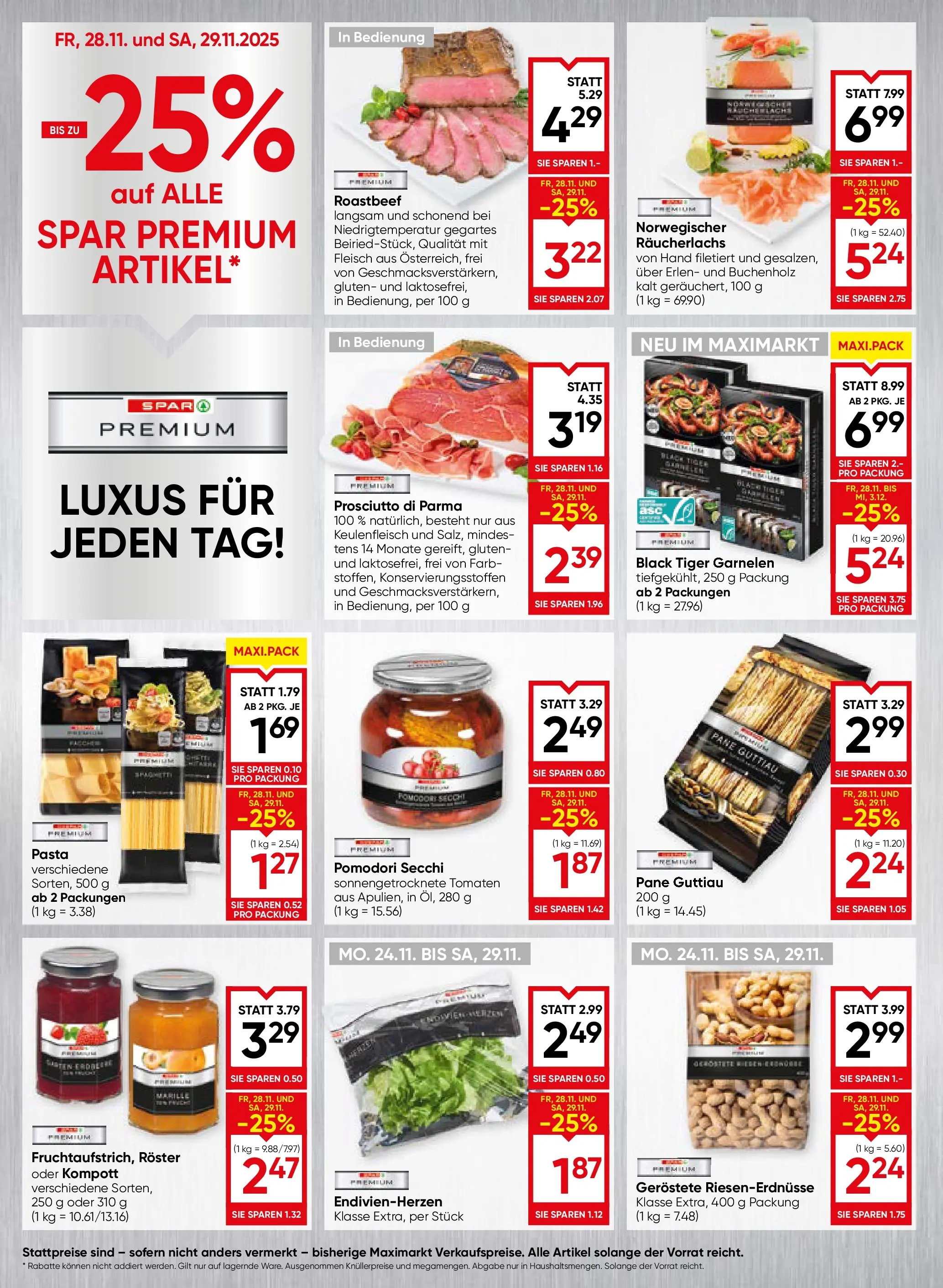 Maximarkt Vöcklabruck, Wels von 27.11.2025 - Aktuelle Angebote | Seite: 10 | Produkte: Pasta, Cage de football, Hajdina liszt, Tomaten