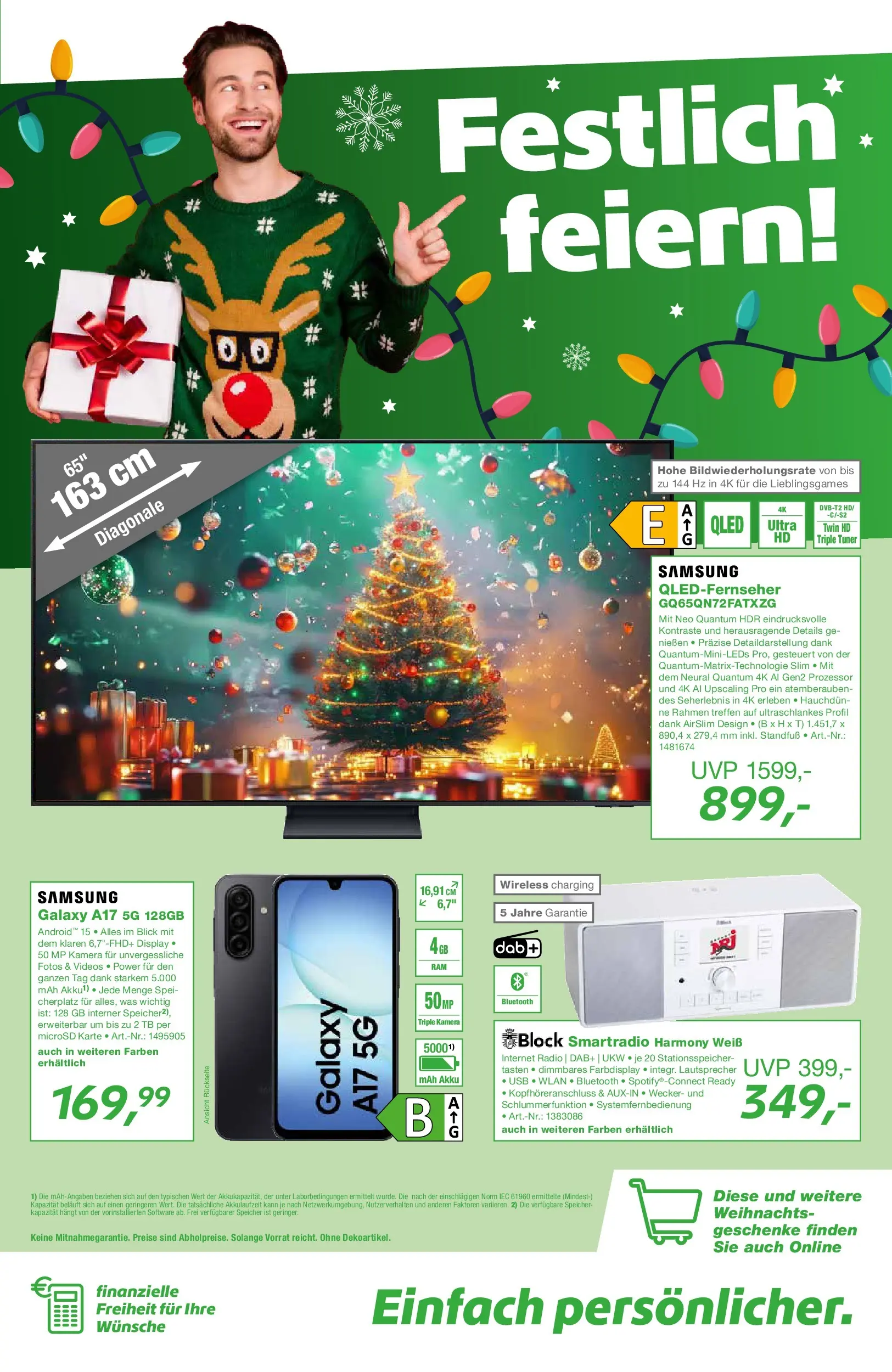 Entdecke - EP: Angebote (ab 27.11.2025) zum Blättern | Seite: 7 | Produkte: Lautsprecher, Samsung, Radio, Wecker