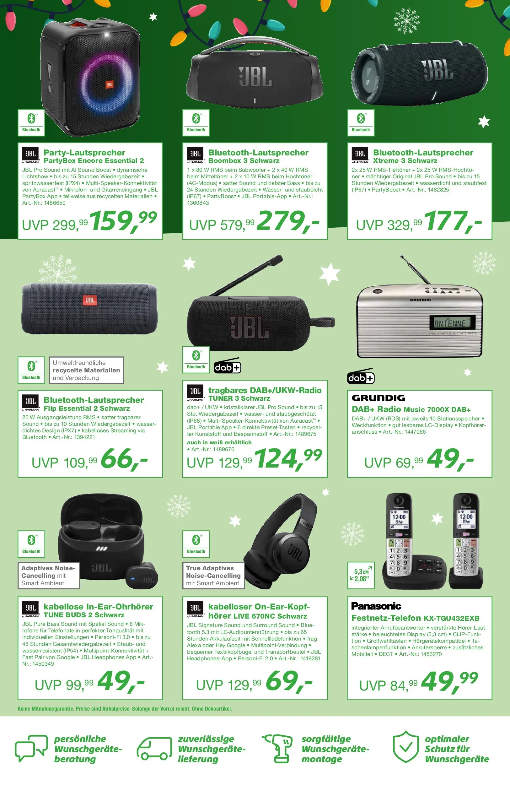 Entdecke - EP: Angebote (ab 27.11.2025) zum Blättern | Seite: 10 | Produkte: Panasonic, Wasser, Radio, Kopfhörer