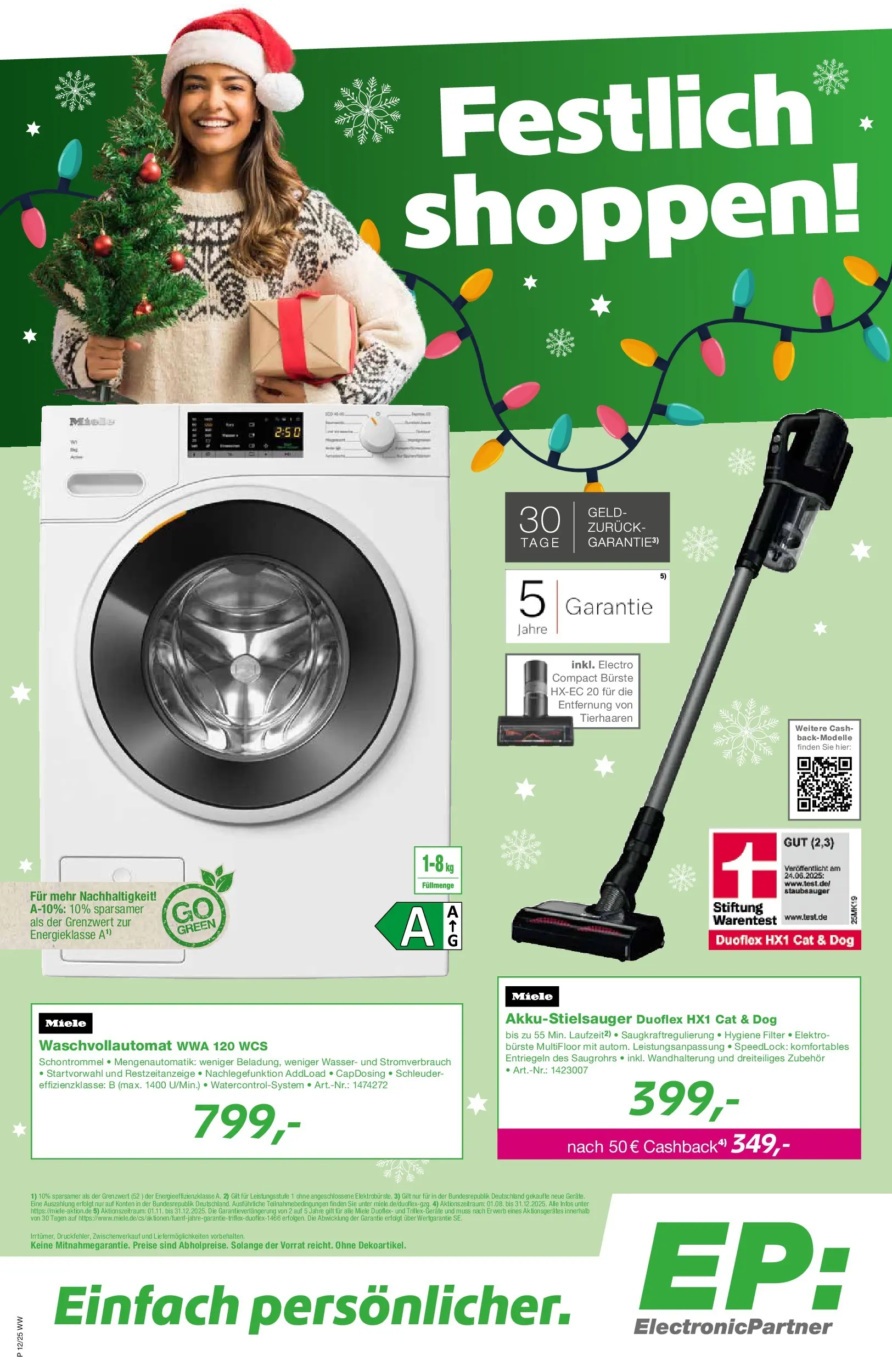Entdecke - EP: Angebote (ab 27.11.2025) zum Blättern | Seite: 1 | Produkte: Miele, Staubsauger, Bürste, Wasser