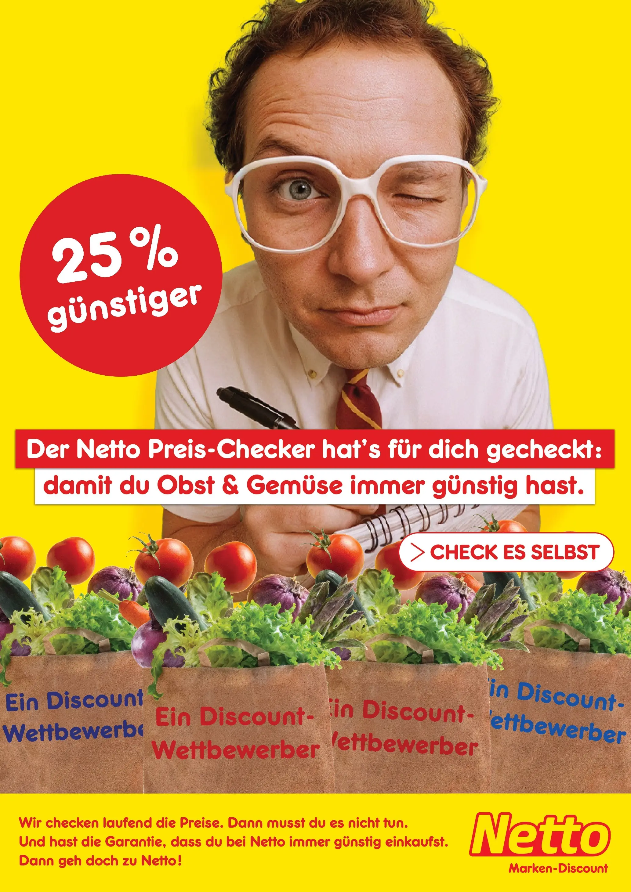 Netto Marken-Discount prospekt Pirna	 (ab 25.11.2025) » Angebote | Seite: 1 | Produkte: Gemüse, Obst