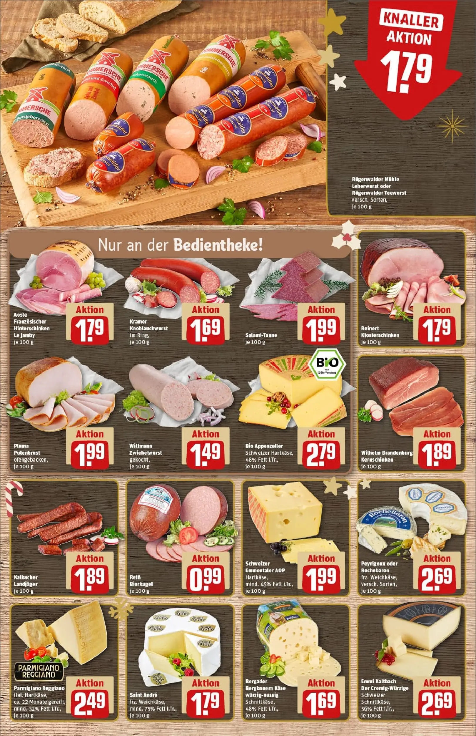 REWE Prospekt ab 01.12.2025 zum Blättern » Angebote | Seite: 11 | Produkte: Bifi, Wurst, Salakis, Serrano schinken