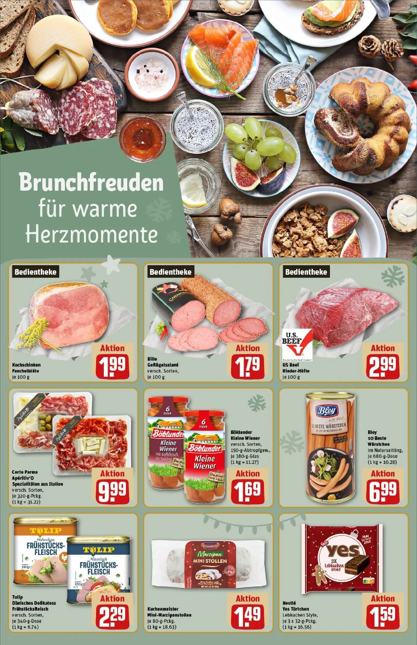 REWE Prospekt ab 01.12.2025 zum Blättern » Angebote | Seite: 21 | Produkte: Bayreuther hell, Erdinger, Radler, Paulaner