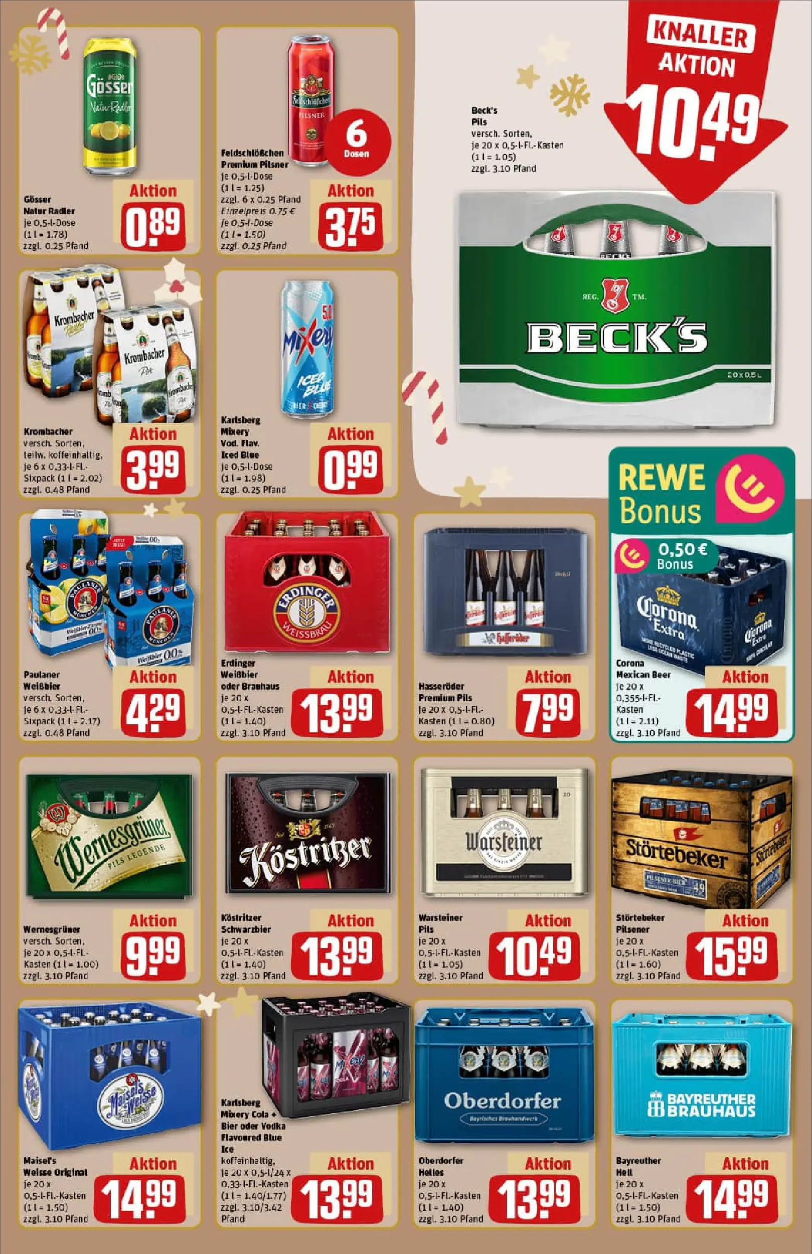 REWE Prospekt ab 30.11.2025 zum Blättern » Angebote | Seite: 17 | Produkte: Cola, Pils, Vodka, Hasseröder