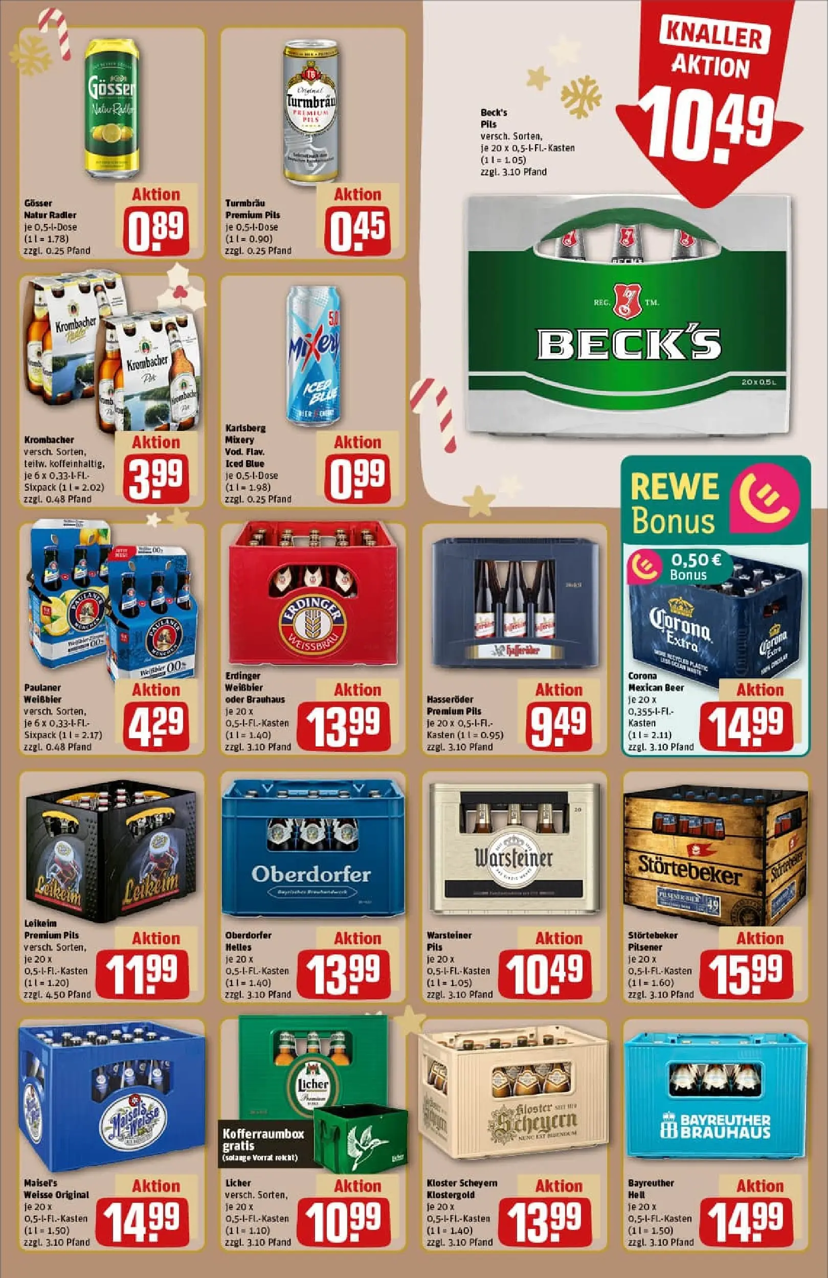 REWE Prospekt ab 01.12.2025 zum Blättern » Angebote | Seite: 17 | Produkte: Nüsse, Sahne