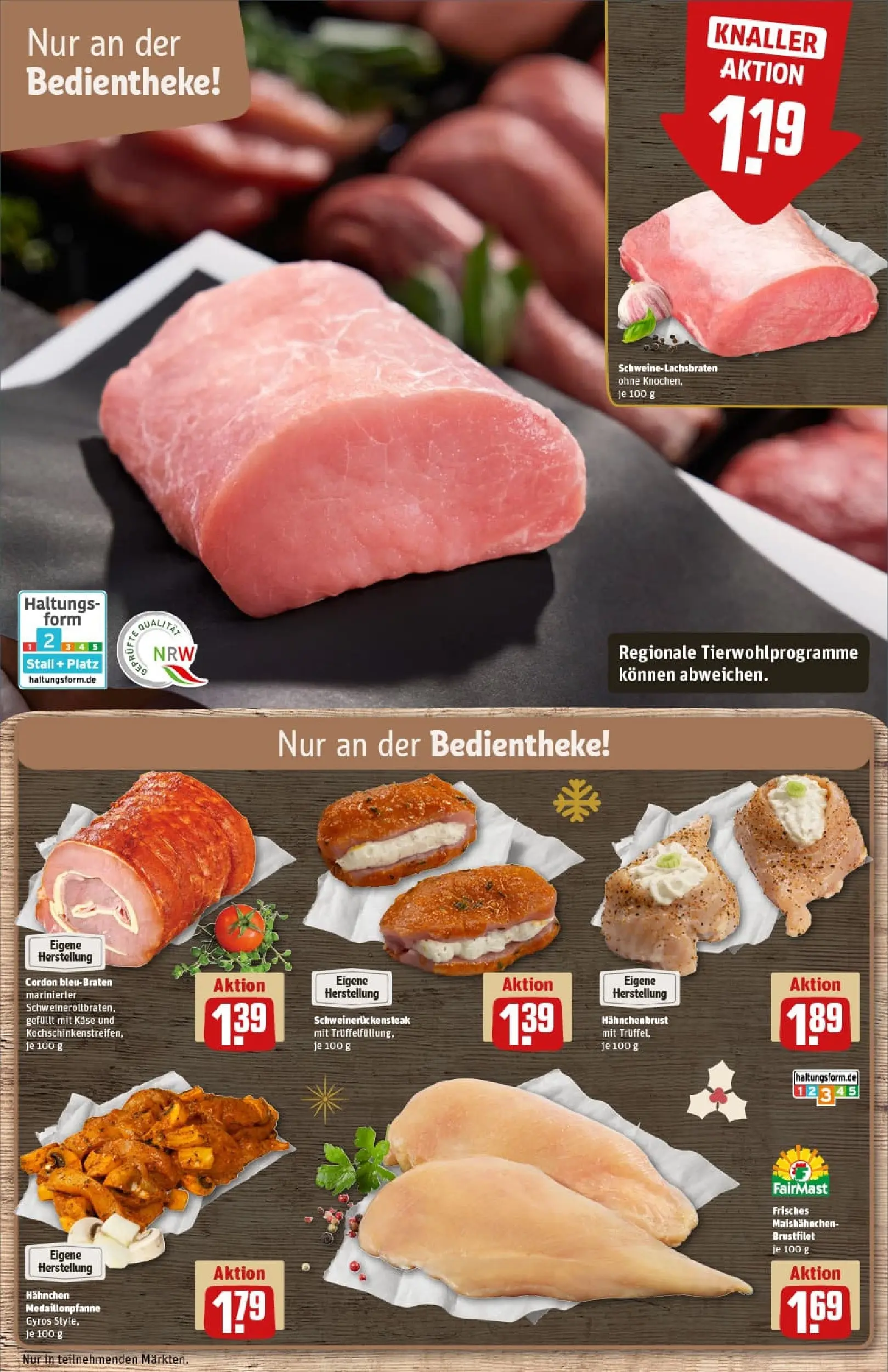 REWE Prospekt ab 01.12.2025 zum Blättern » Angebote | Seite: 12 | Produkte: Orchidee, Tomaten, Champignons, Knoblauch