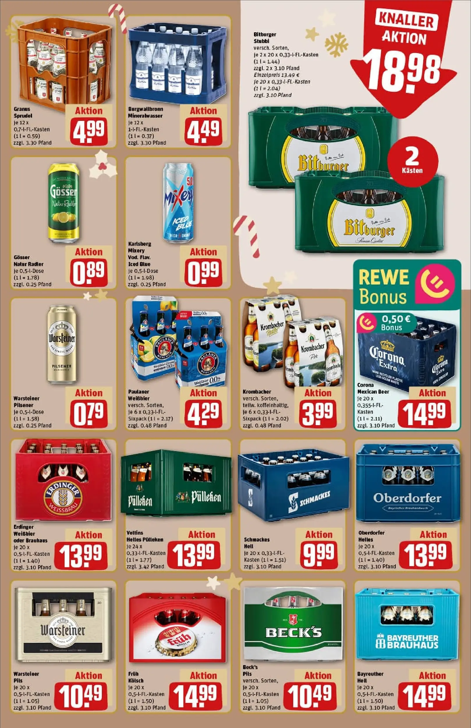 REWE Prospekt ab 01.12.2025 zum Blättern » Angebote | Seite: 25 | Produkte: Nüsse, Sahne