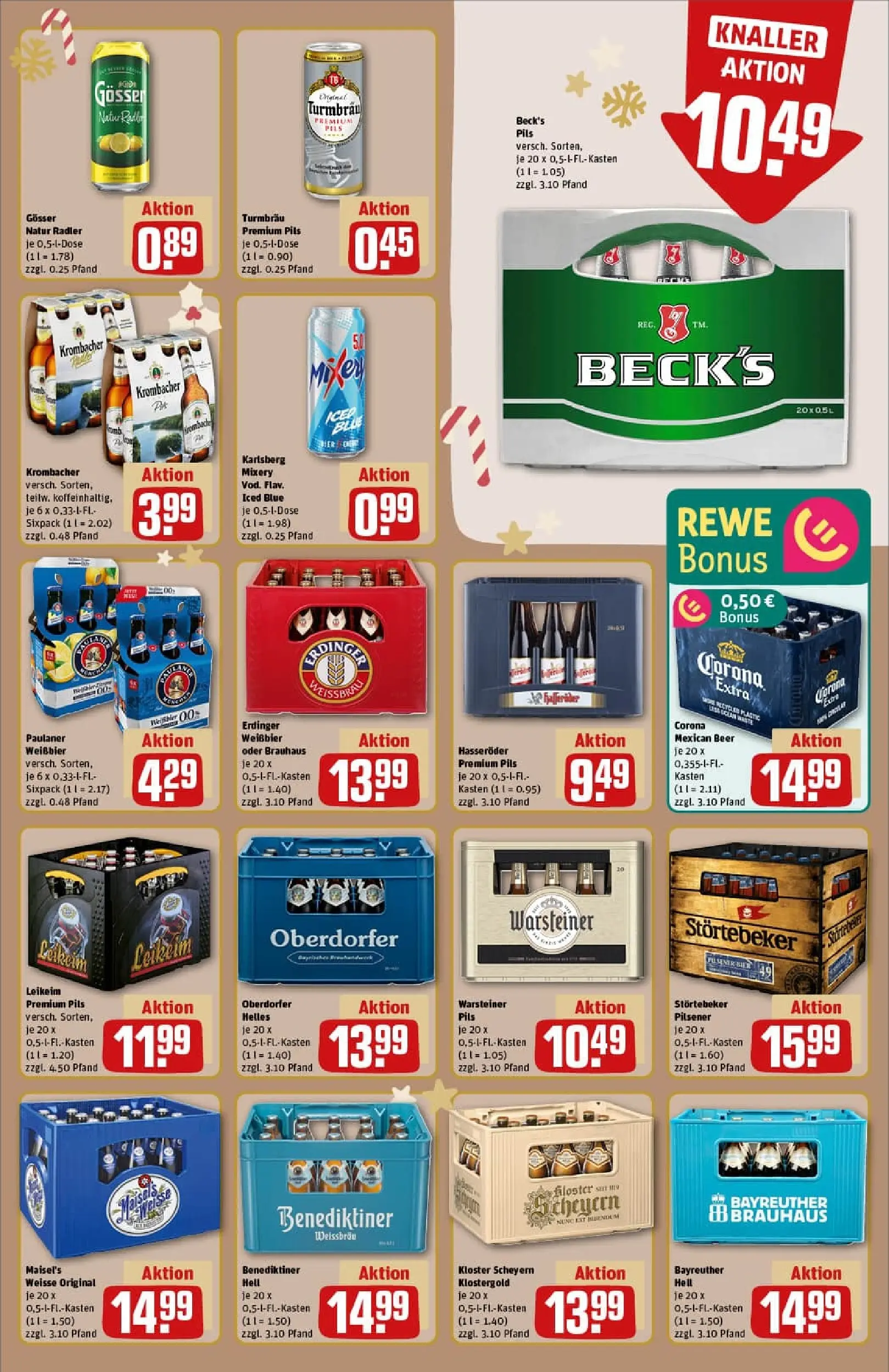 REWE Prospekt ab 01.12.2025 zum Blättern » Angebote | Seite: 17 | Produkte: Nüsse, Sahne