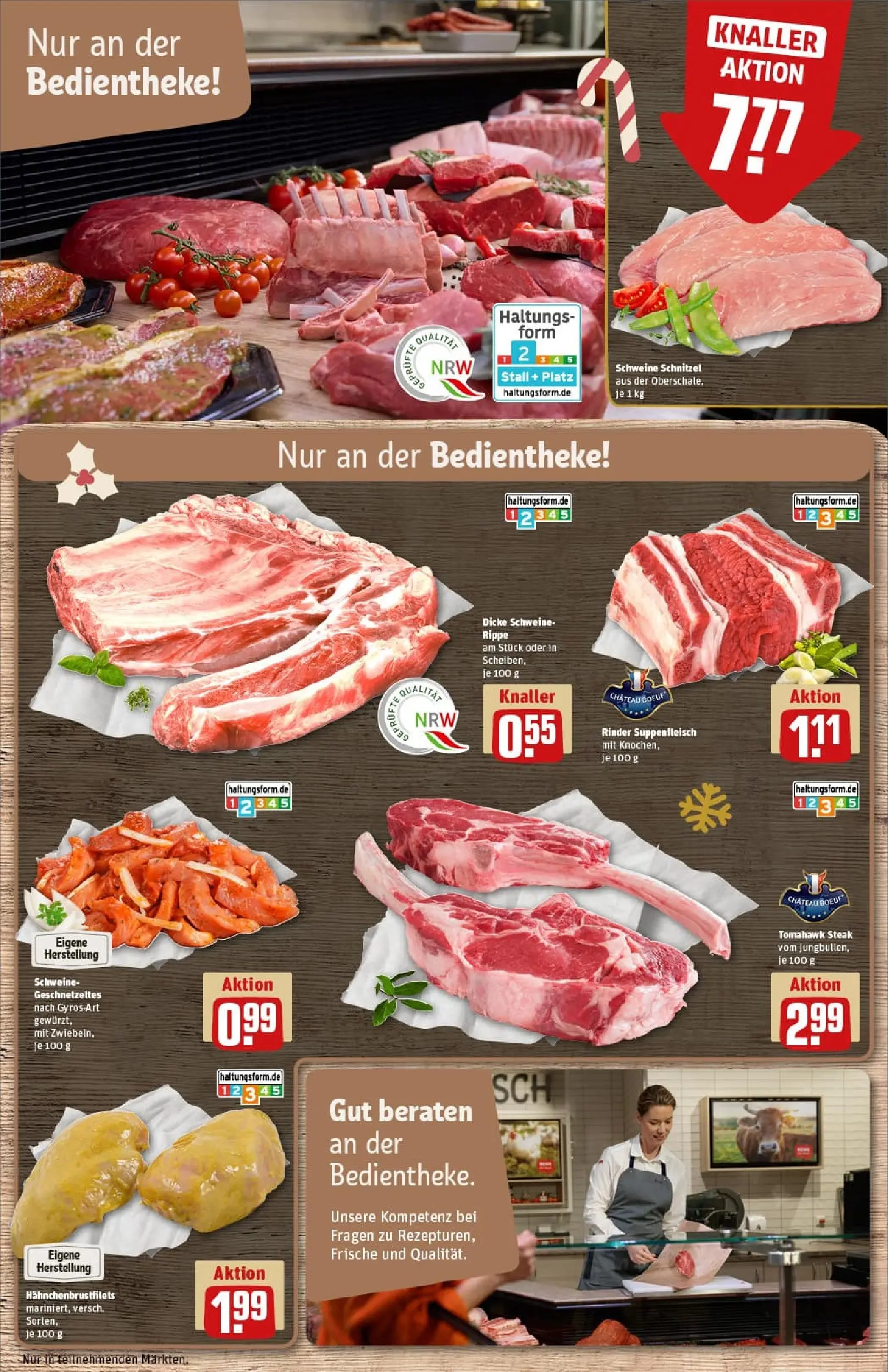 REWE Prospekt ab 01.12.2025 zum Blättern » Angebote | Seite: 12 | Produkte: Orchidee, Mango, Kaki, Saft