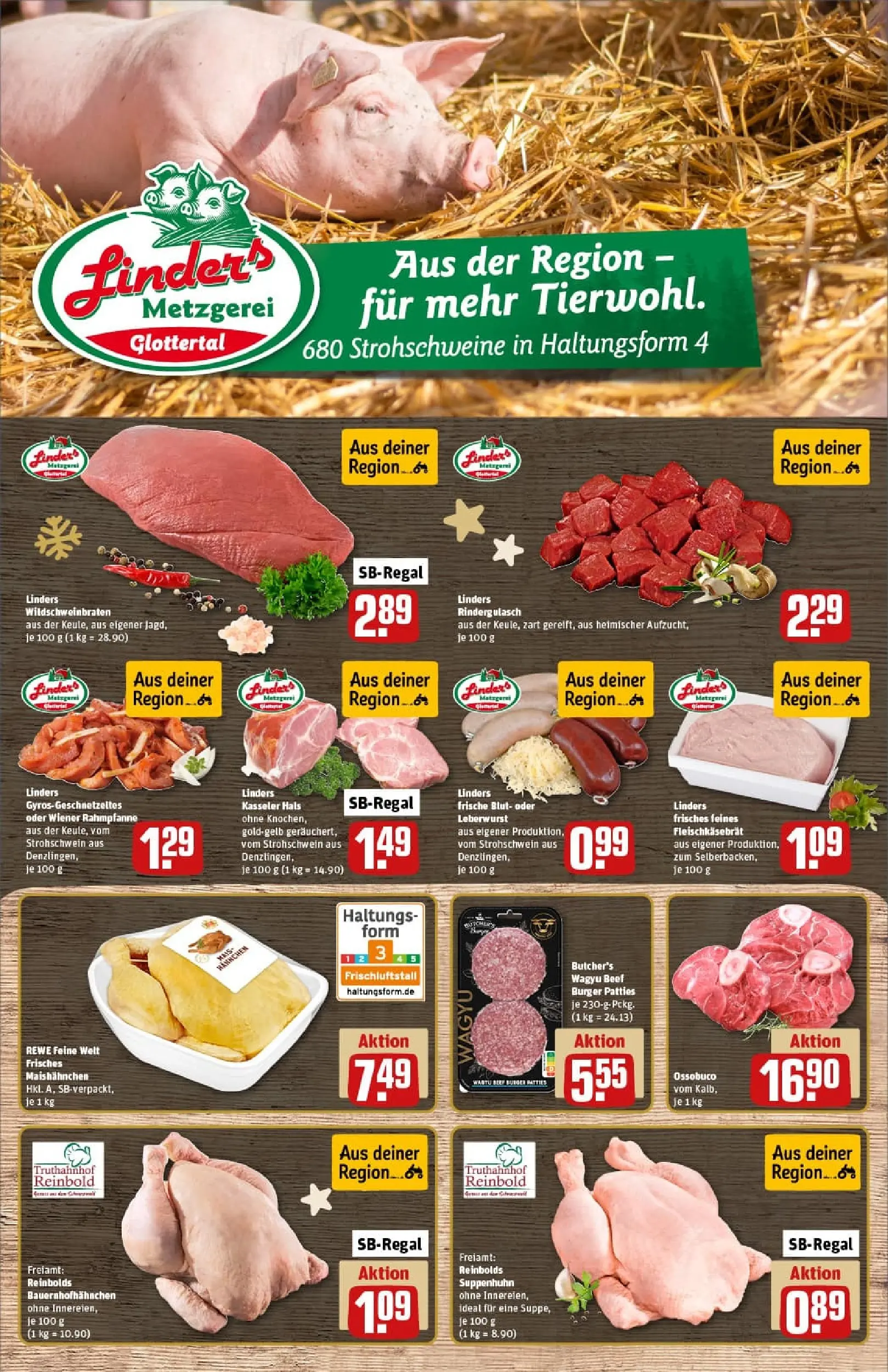 REWE Prospekt ab 01.12.2025 zum Blättern » Angebote | Seite: 10 | Produkte: Orchidee, Avocado, Saft, Zucchini