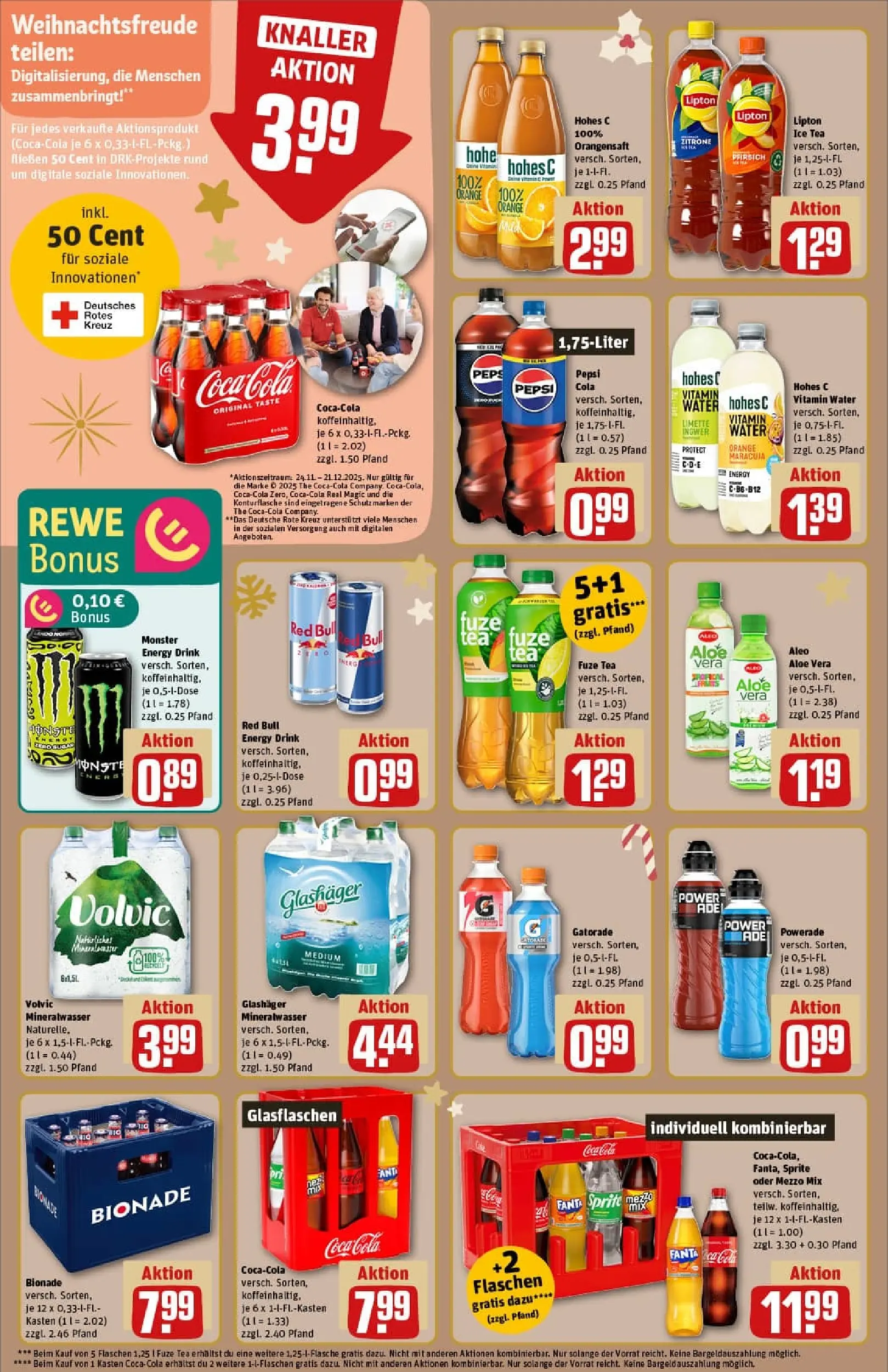 REWE Prospekt ab 01.12.2025 zum Blättern » Angebote | Seite: 18 | Produkte: Sekt, Wilthener gebirgskrauter, Rotkäppchen, Whiskey