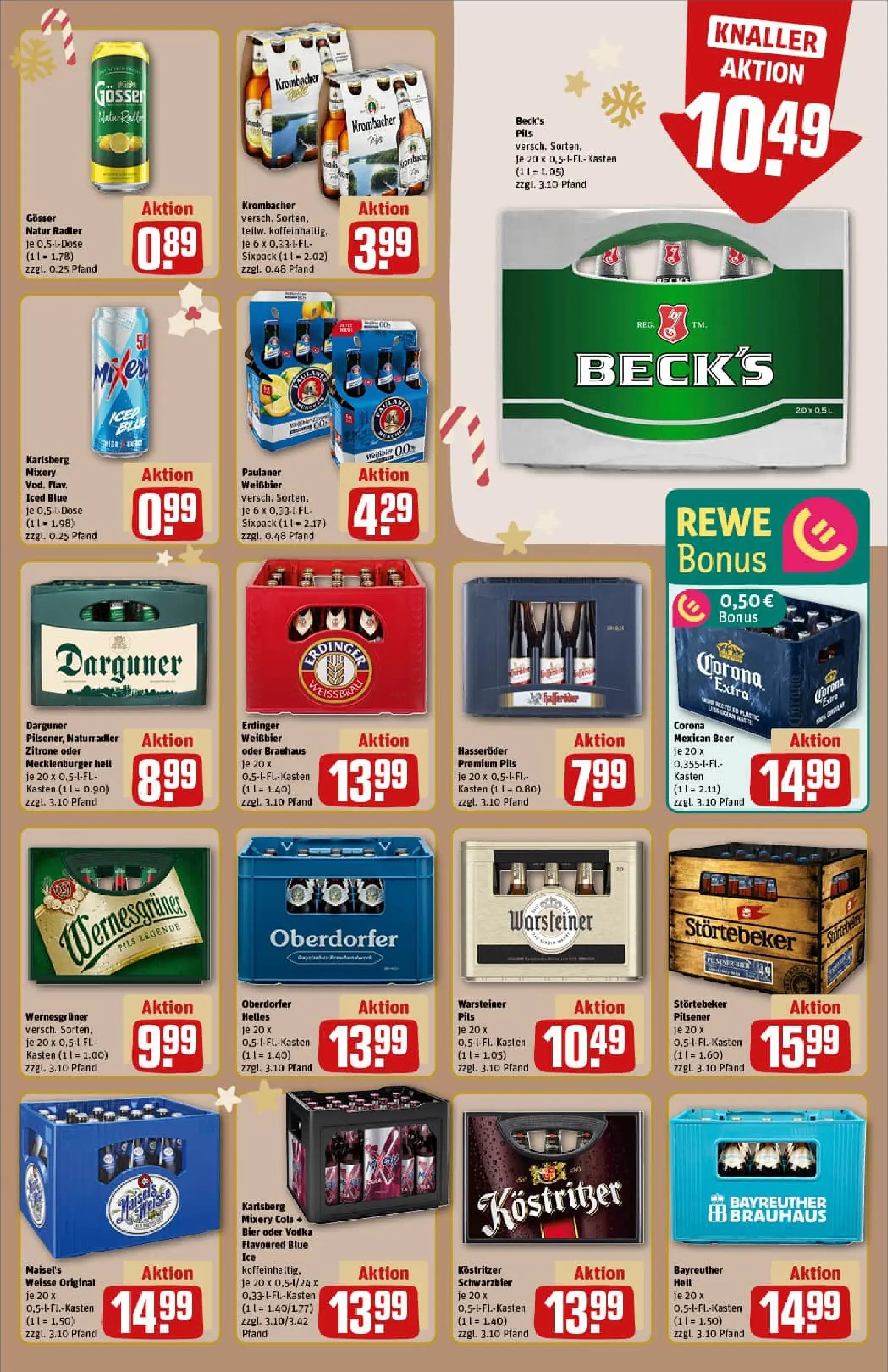 REWE Prospekt ab 01.12.2025 zum Blättern » Angebote | Seite: 19 | Produkte: Nüsse, Sahne