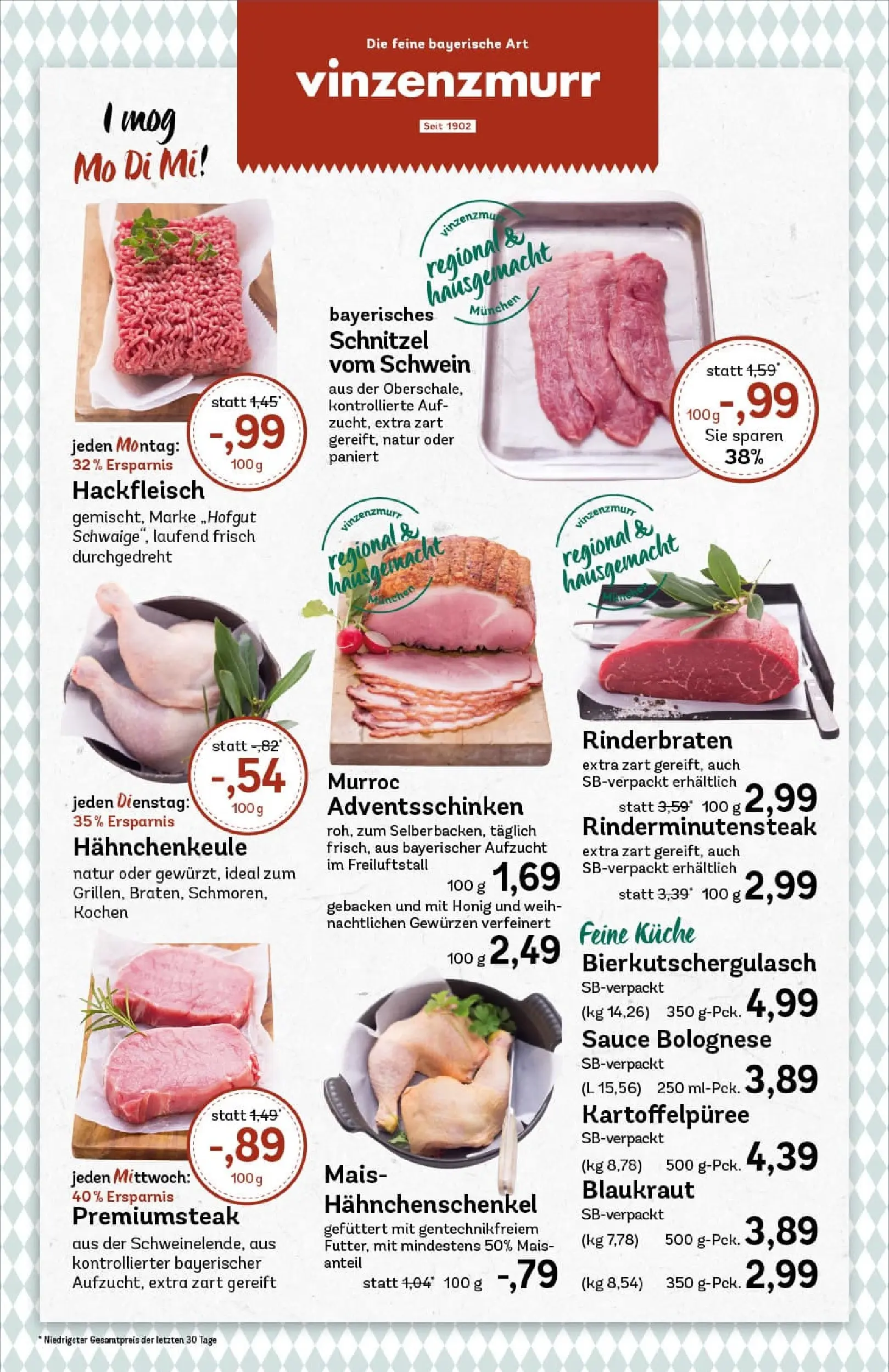 REWE Prospekt ab 01.12.2025 zum Blättern » Angebote | Seite: 10 | Produkte: Kohlrabi, Avocado, Champignons, Knoblauch