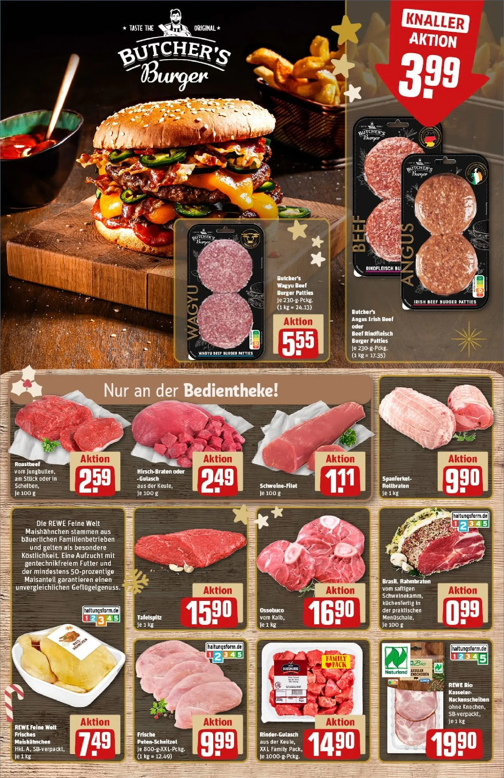 REWE Prospekt ab 01.12.2025 zum Blättern » Angebote | Seite: 10 | Produkte: Kohlrabi, Mango, Kaki, Zucchini