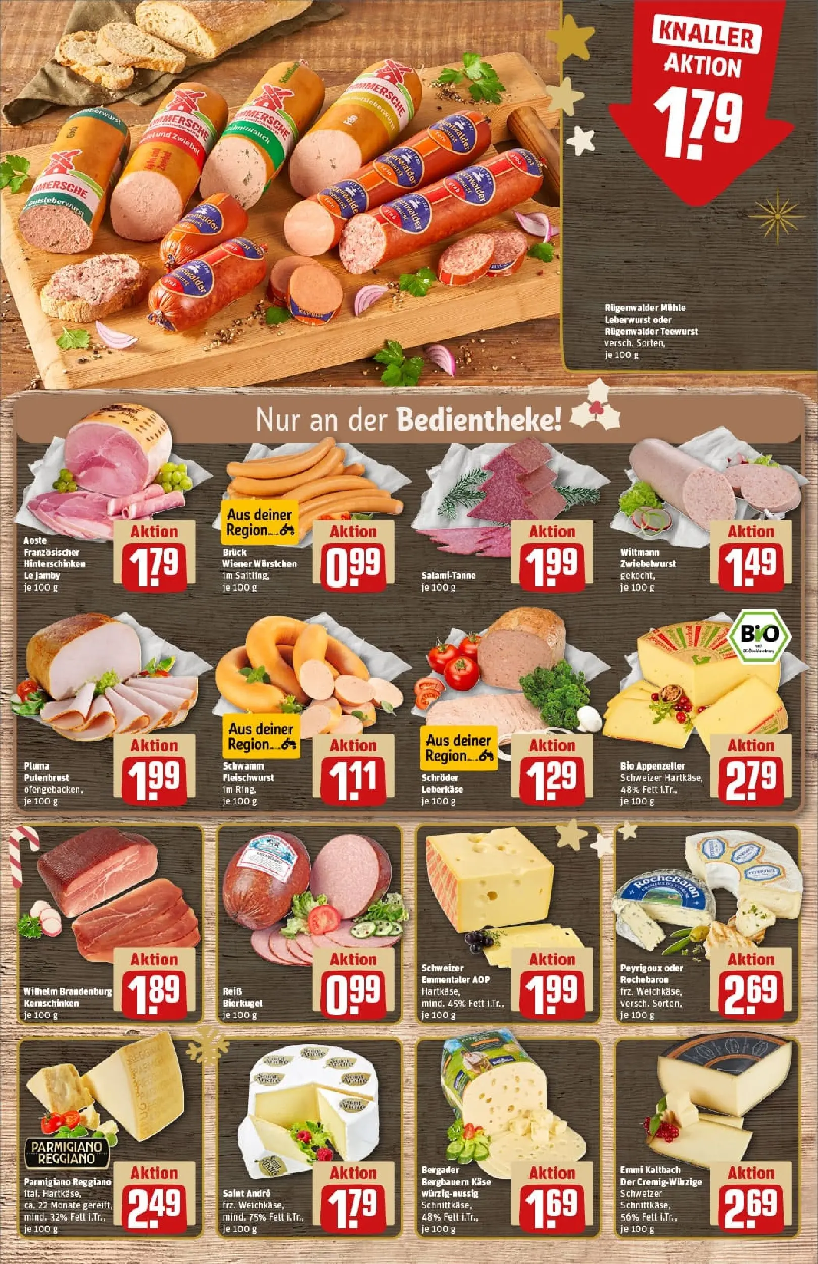 REWE Prospekt ab 01.12.2025 zum Blättern » Angebote | Seite: 11 | Produkte: Wurst, Salakis, Salami, Raclette