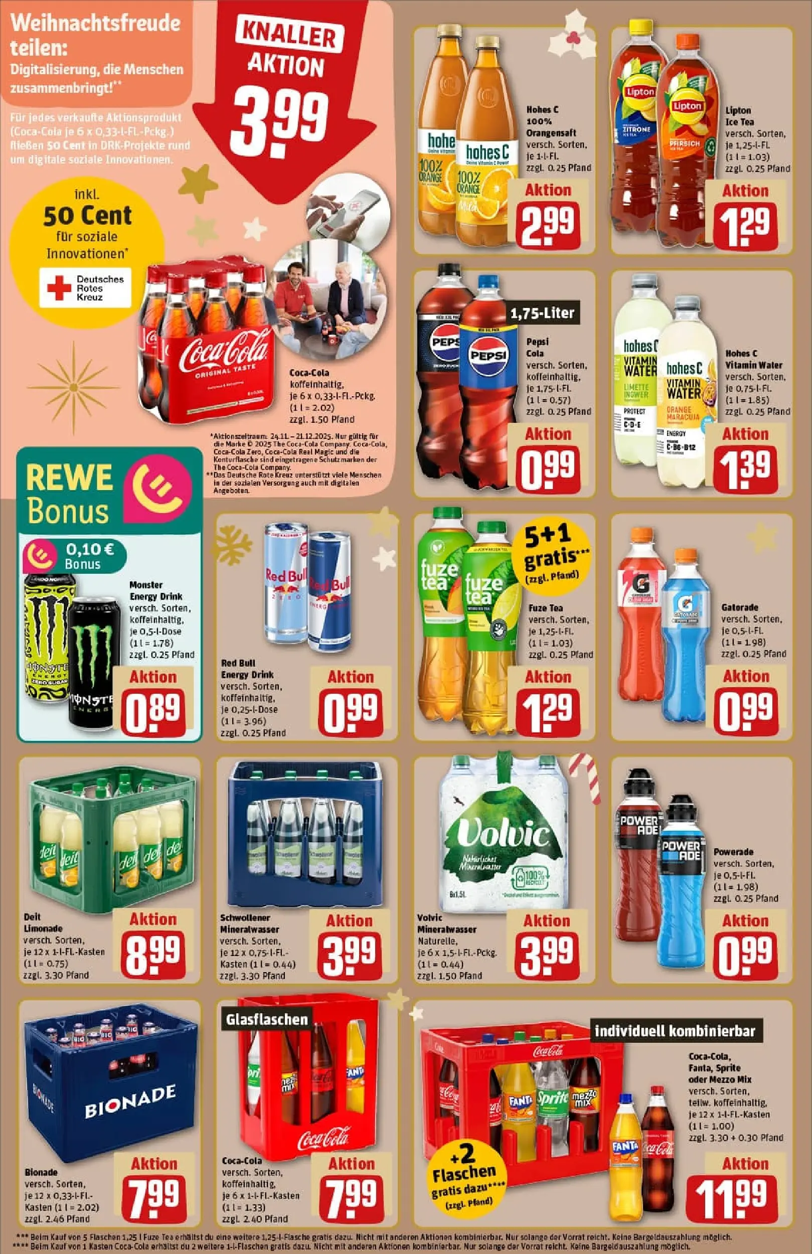 REWE Prospekt ab 01.12.2025 zum Blättern » Angebote | Seite: 24 | Produkte: Jim beam, Sekt, Vodka, Bourbon