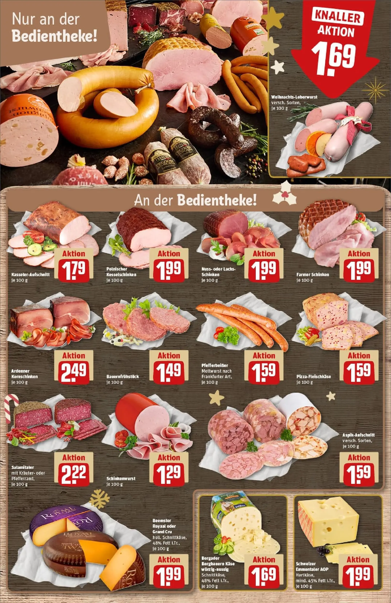 REWE Prospekt ab 01.12.2025 zum Blättern » Angebote | Seite: 11 | Produkte: Bifi, Wurst, Raclette, Schafskase
