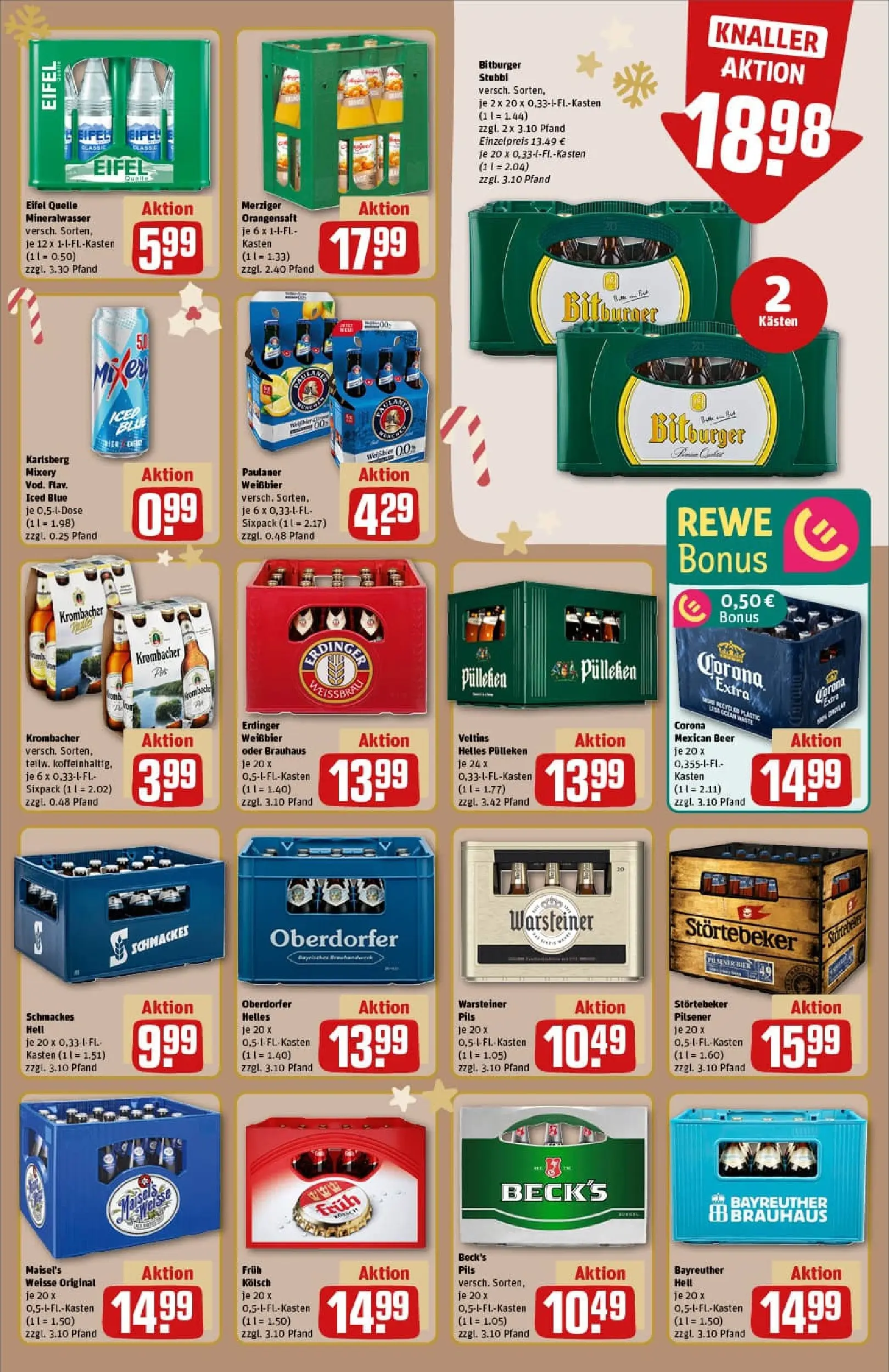 REWE Prospekt ab 01.12.2025 zum Blättern » Angebote | Seite: 25 | Produkte: Nüsse, Sahne