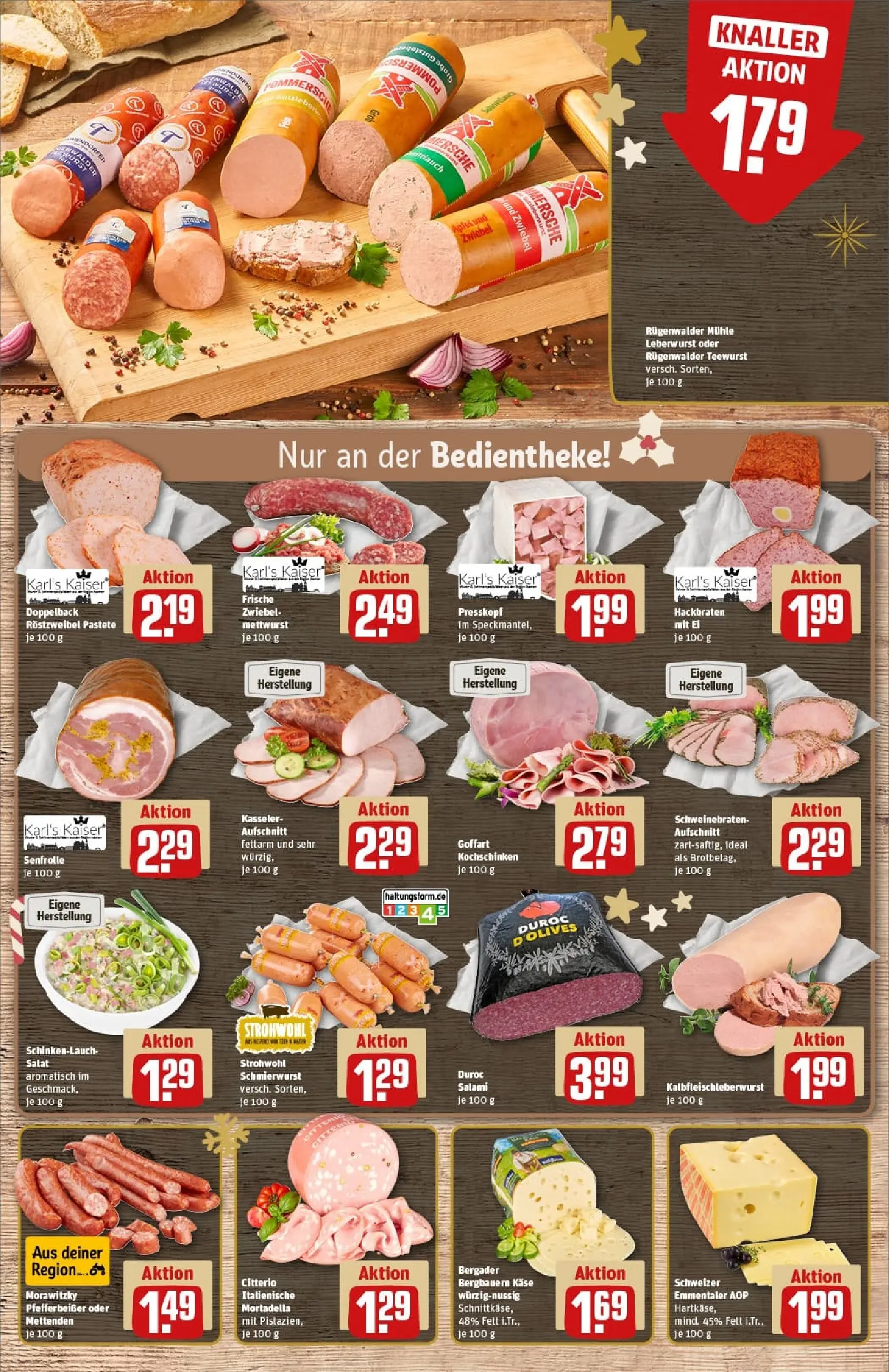 REWE Prospekt ab 01.12.2025 zum Blättern » Angebote | Seite: 11 | Produkte: Butter, Mozzarella, Croissant