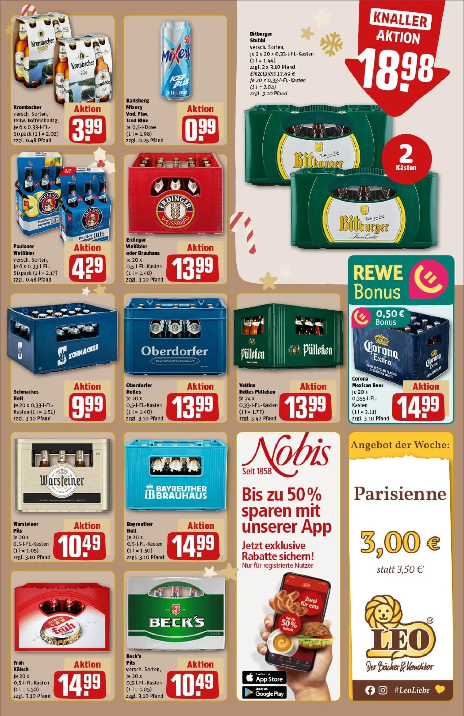 REWE Prospekt ab 01.12.2025 zum Blättern » Angebote | Seite: 27 | Produkte: Nüsse, Sahne