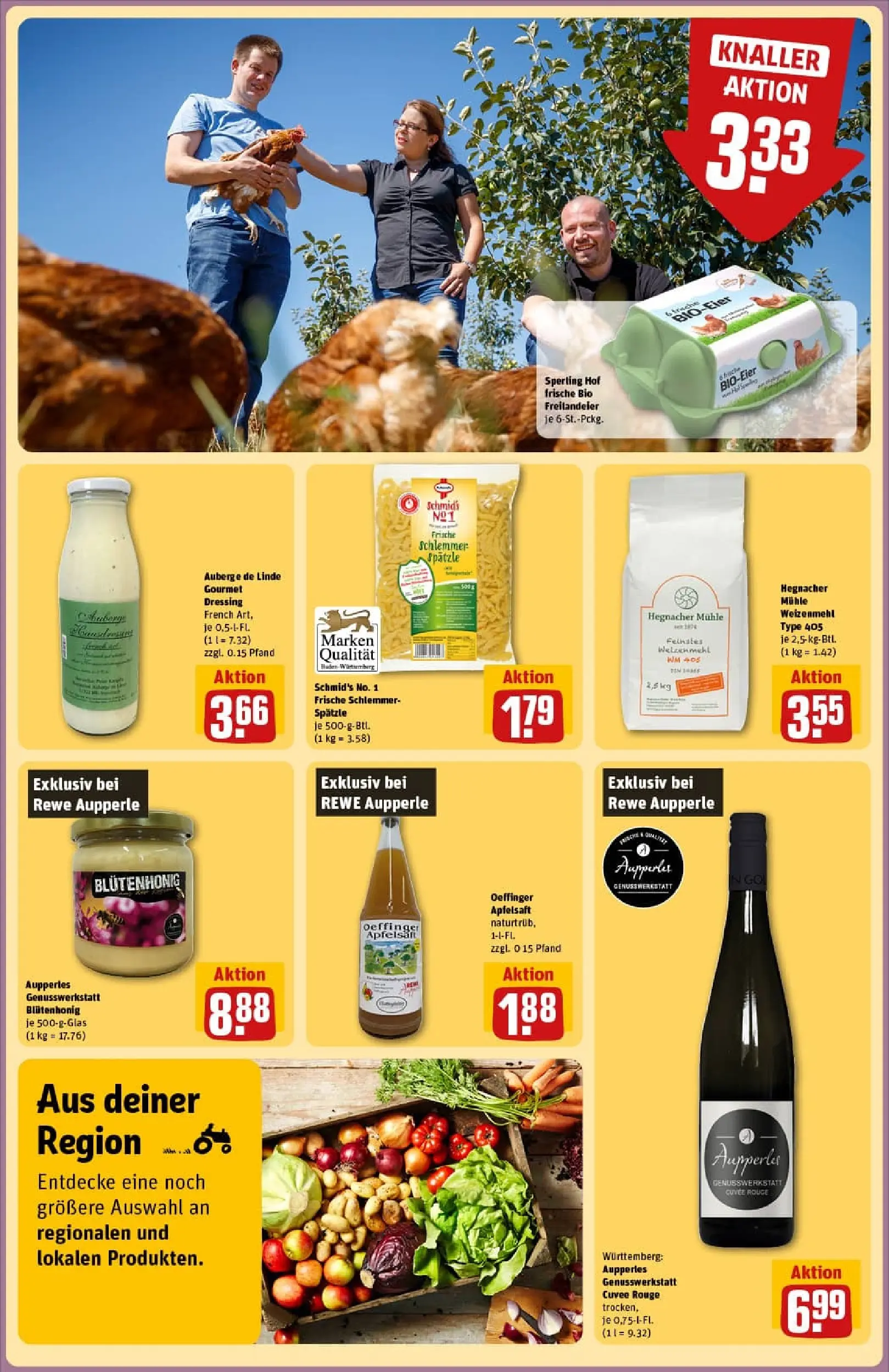 REWE Prospekt ab 01.12.2025 zum Blättern » Angebote | Seite: 4 | Produkte: Fleisch