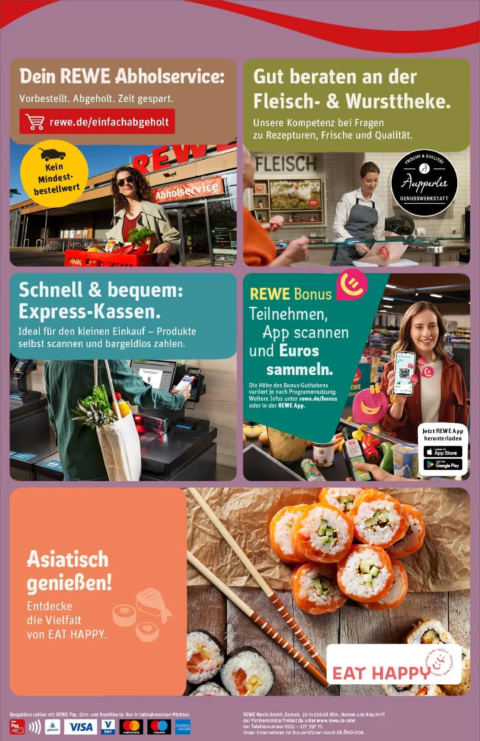 REWE Prospekt ab 01.12.2025 zum Blättern » Angebote | Seite: 6 | Produkte: Käse, Heidelbeeren, Salami, Chips