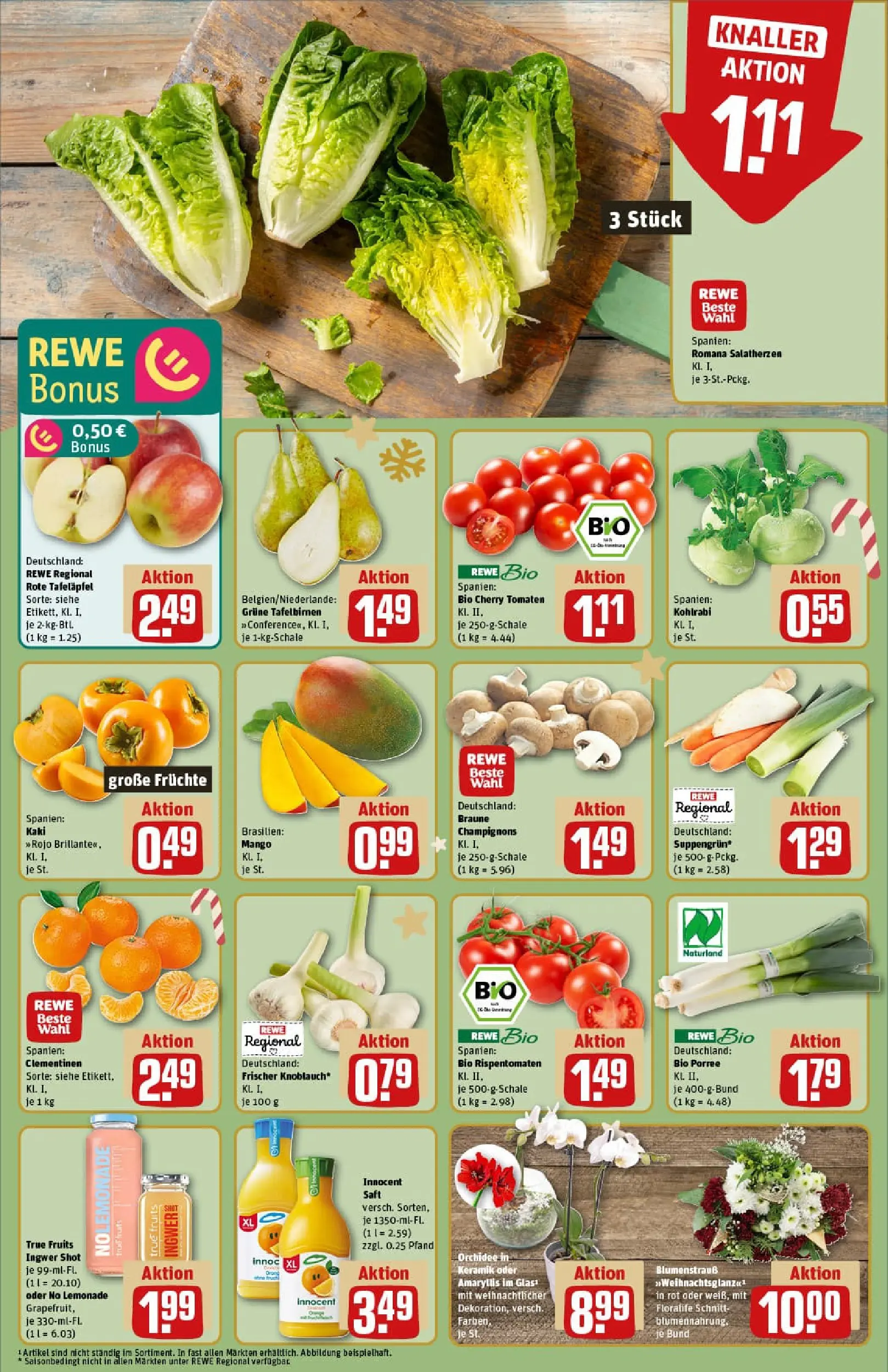 REWE Prospekt ab 01.12.2025 zum Blättern » Angebote | Seite: 4