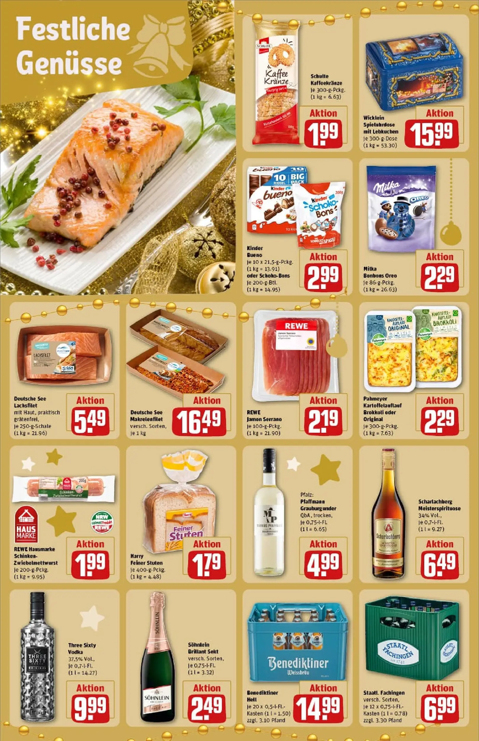 REWE Prospekt ab 01.12.2025 zum Blättern » Angebote | Seite: 21 | Produkte: Bitburger, Warsteiner, Krombacher, Paulaner