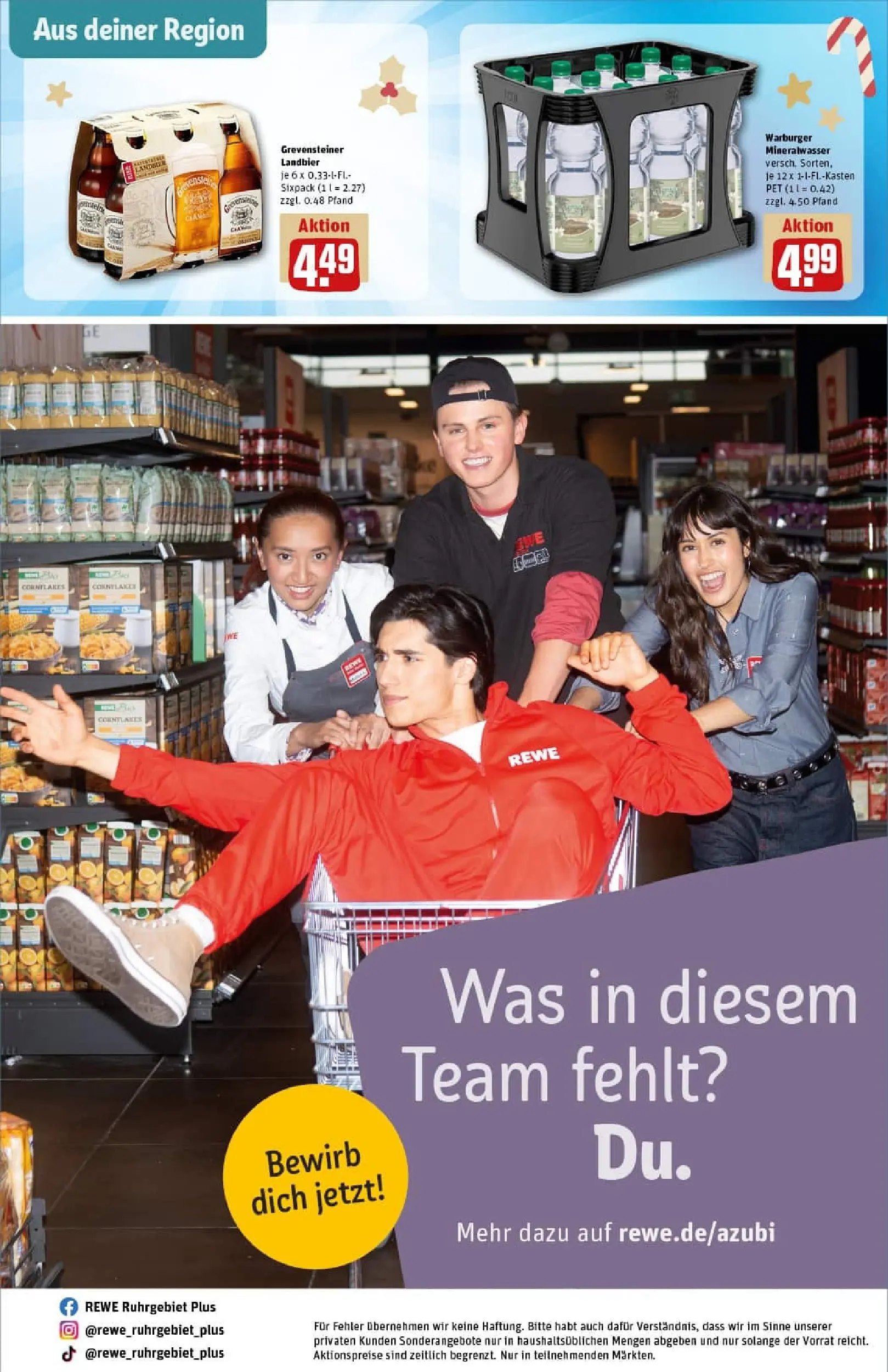 REWE Prospekt ab 01.12.2025 zum Blättern » Angebote | Seite: 31 | Produkte: Bad, Äpfel, Wein, Fleisch