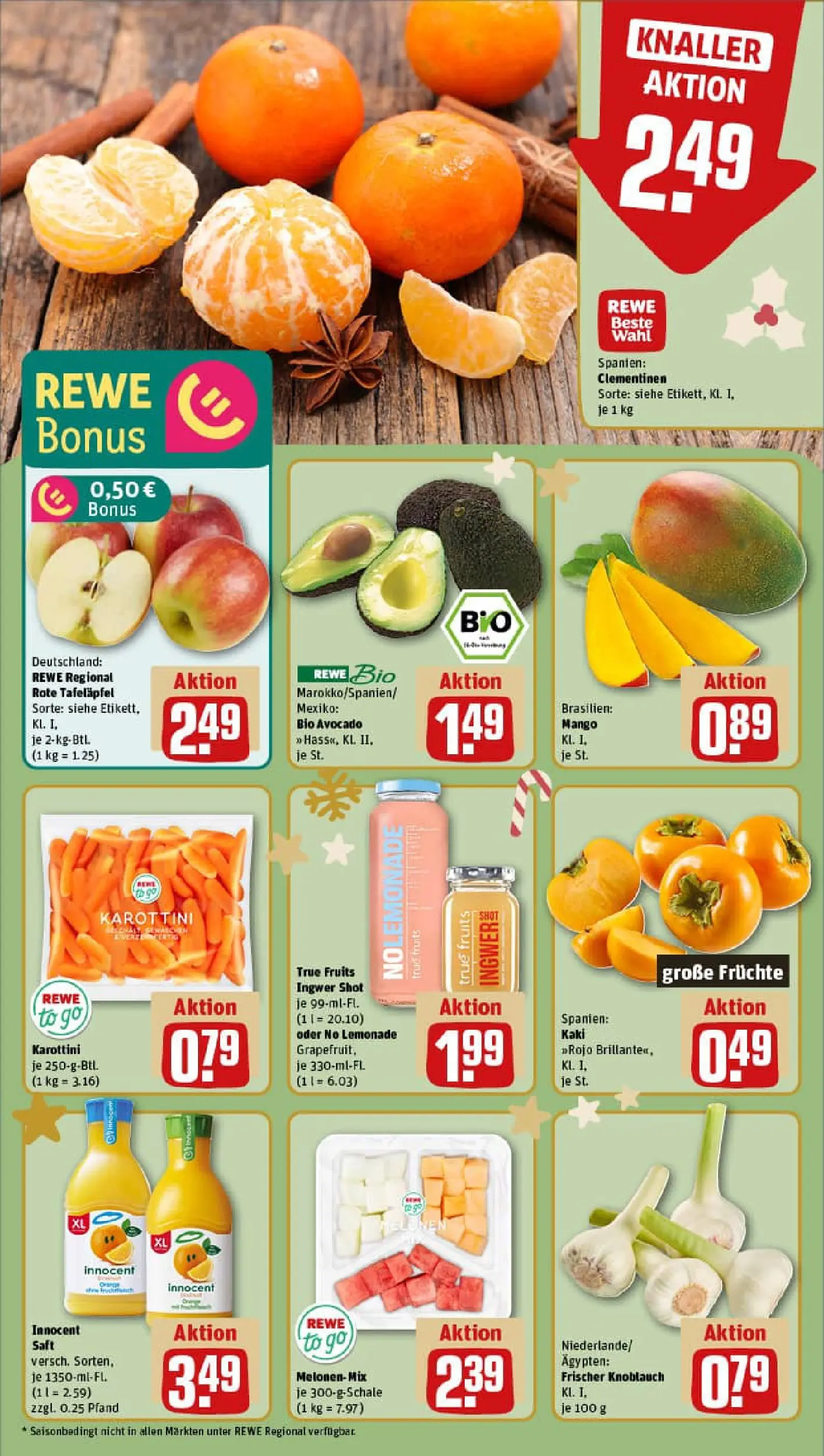 REWE Prospekt ab 01.12.2025 zum Blättern » Angebote | Seite: 8
