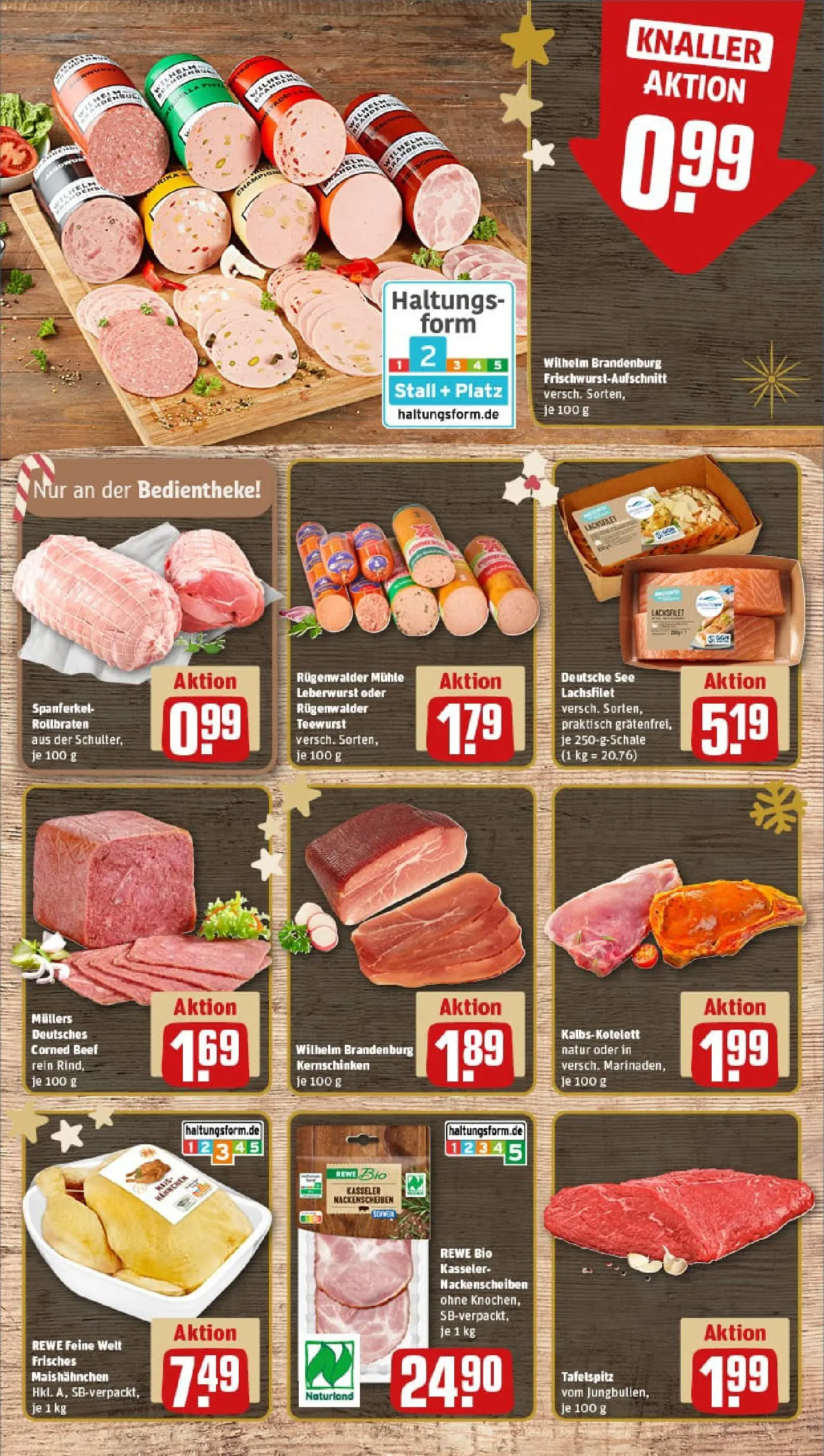 REWE Prospekt ab 01.12.2025 zum Blättern » Angebote | Seite: 10 | Produkte: Tafelspitz, Mühle, Hahnchen