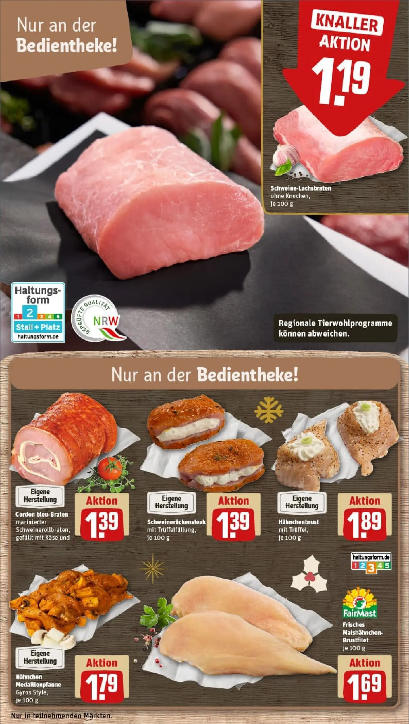 REWE Prospekt ab 01.12.2025 zum Blättern » Angebote | Seite: 14 | Produkte: Quark, Joghurt, Haferdrink, Deli reform