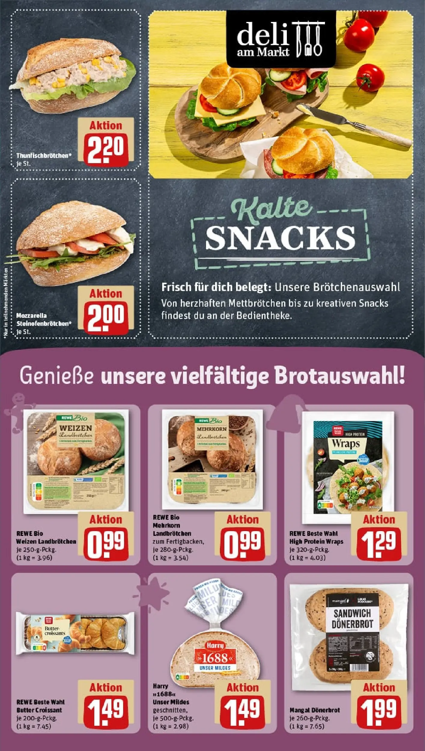 REWE Prospekt ab 01.12.2025 zum Blättern » Angebote | Seite: 15 | Produkte: Mozzarella, Frosta, Fisch, Backofen