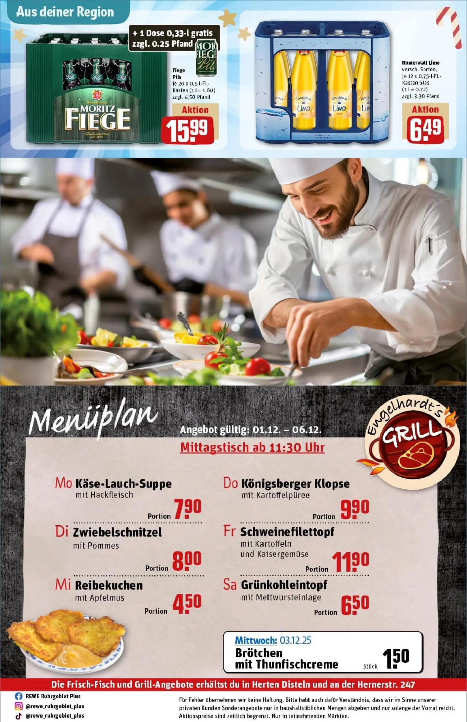 REWE Prospekt ab 01.12.2025 zum Blättern » Angebote | Seite: 32