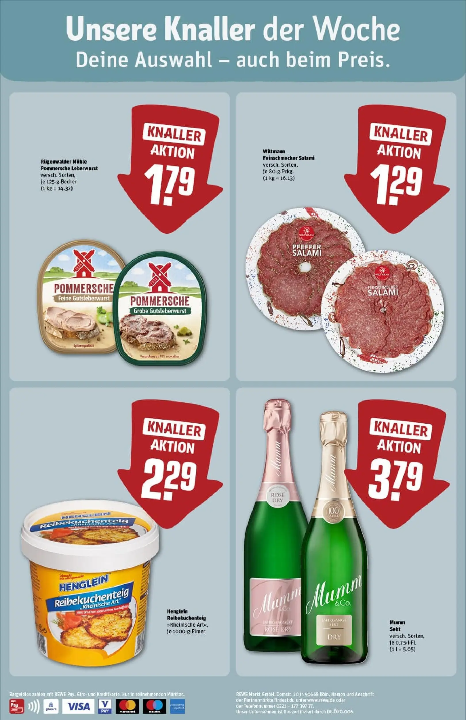 REWE Prospekt ab 01.12.2025 zum Blättern » Angebote | Seite: 4 | Produkte: POM-BÄR, Zucker, Chips, Eis