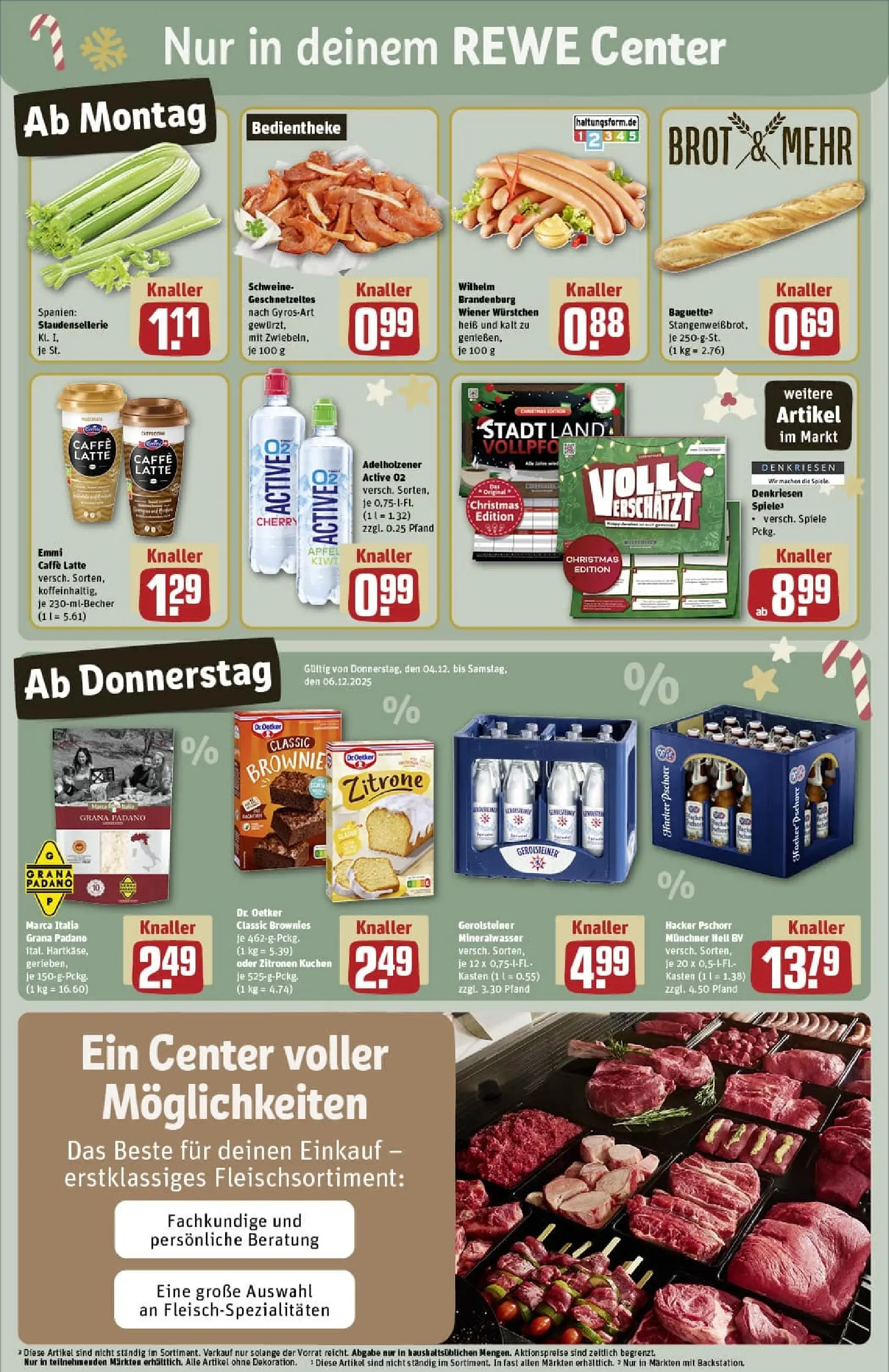 REWE Prospekt ab 01.12.2025 zum Blättern » Angebote | Seite: 5 | Produkte: Merci, Smarties, Milka, Lindt
