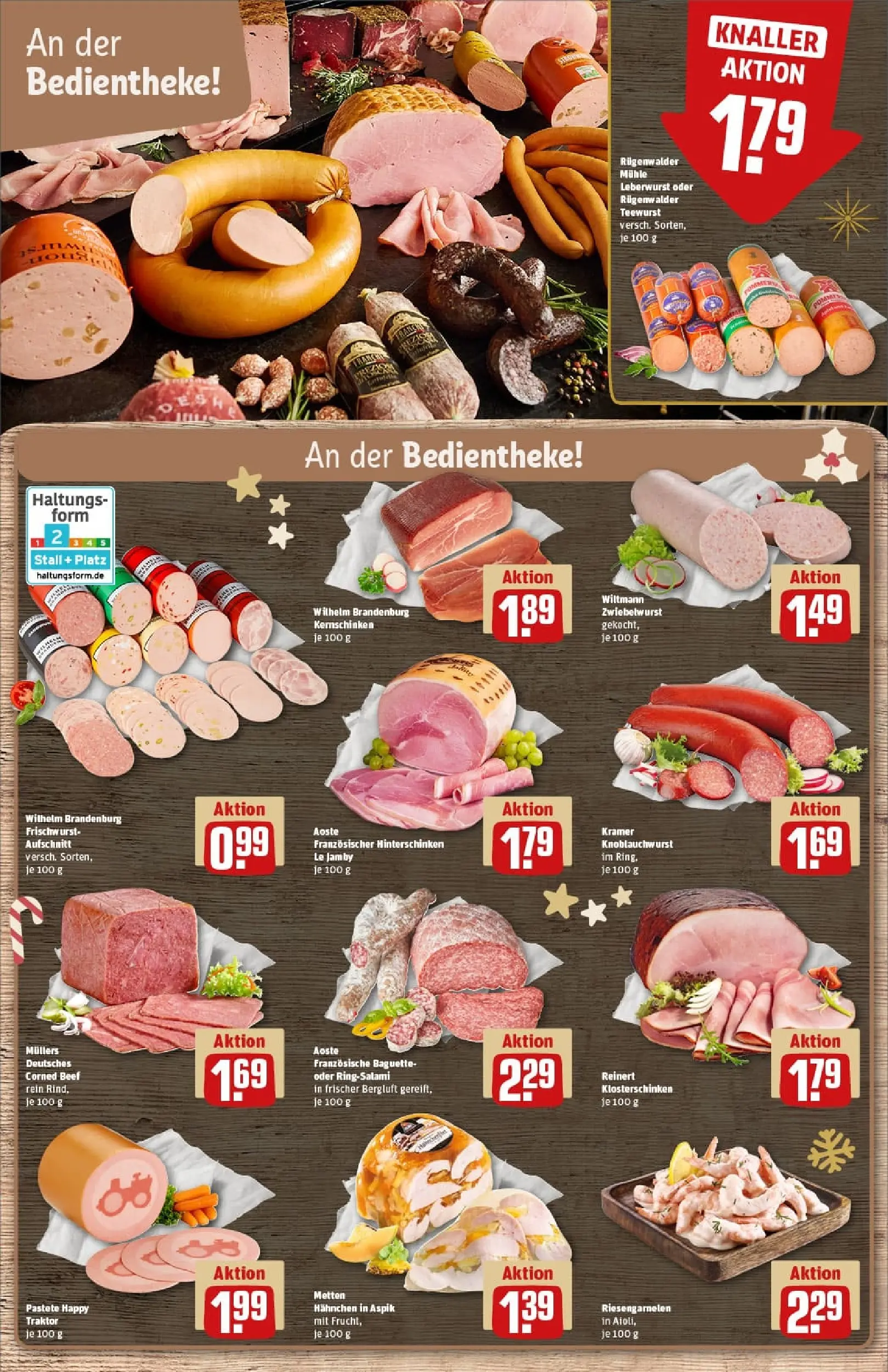 REWE Prospekt ab 01.12.2025 zum Blättern » Angebote | Seite: 14 | Produkte: Bifi, Wurst, Salami, Schinken