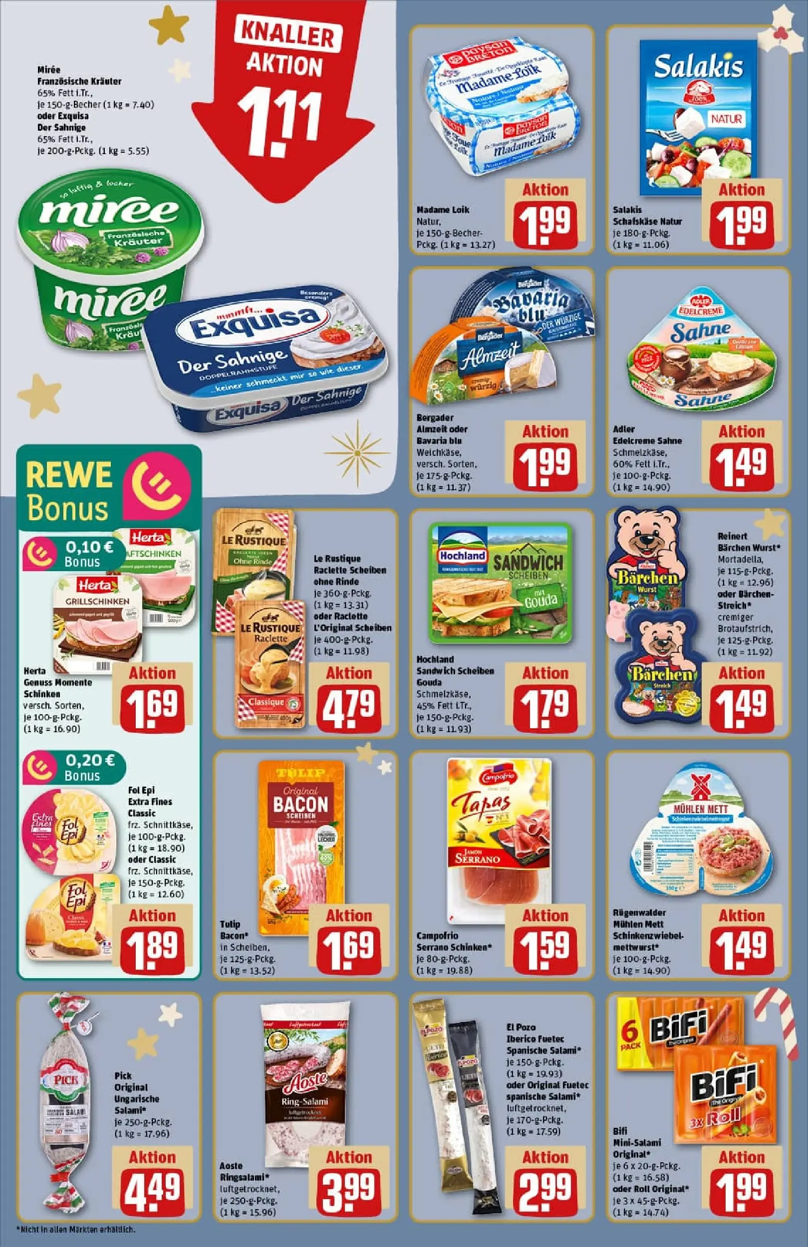 REWE Prospekt ab 01.12.2025 zum Blättern » Angebote | Seite: 20 | Produkte: Activia, Butterschmalz, Quark, Schokolade