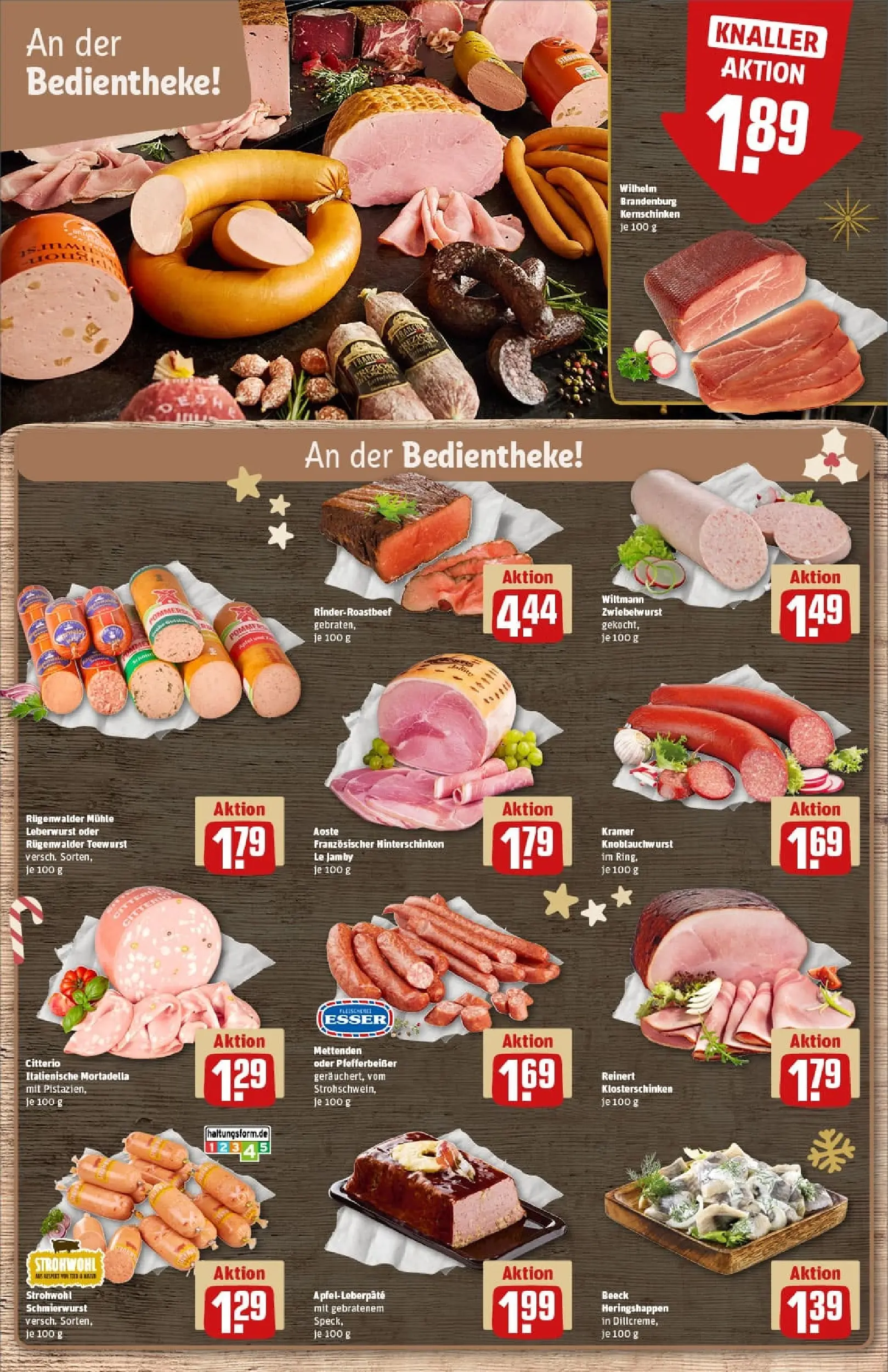 REWE Prospekt ab 01.12.2025 zum Blättern » Angebote | Seite: 16 | Produkte: Käse, Burger, Burger bun, Brot