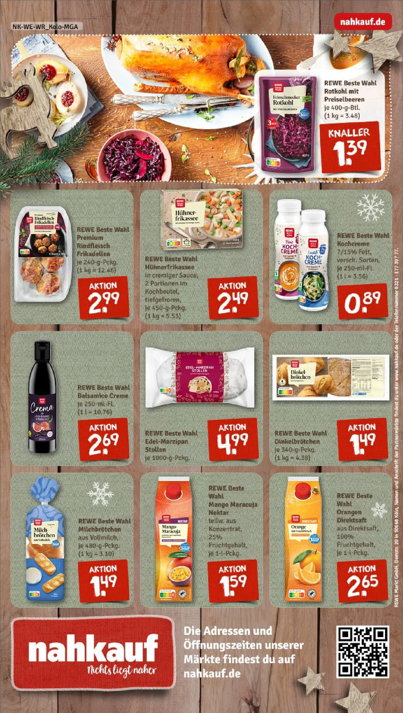 REWE Prospekt ab 01.12.2025 zum Blättern » Angebote | Seite: 8